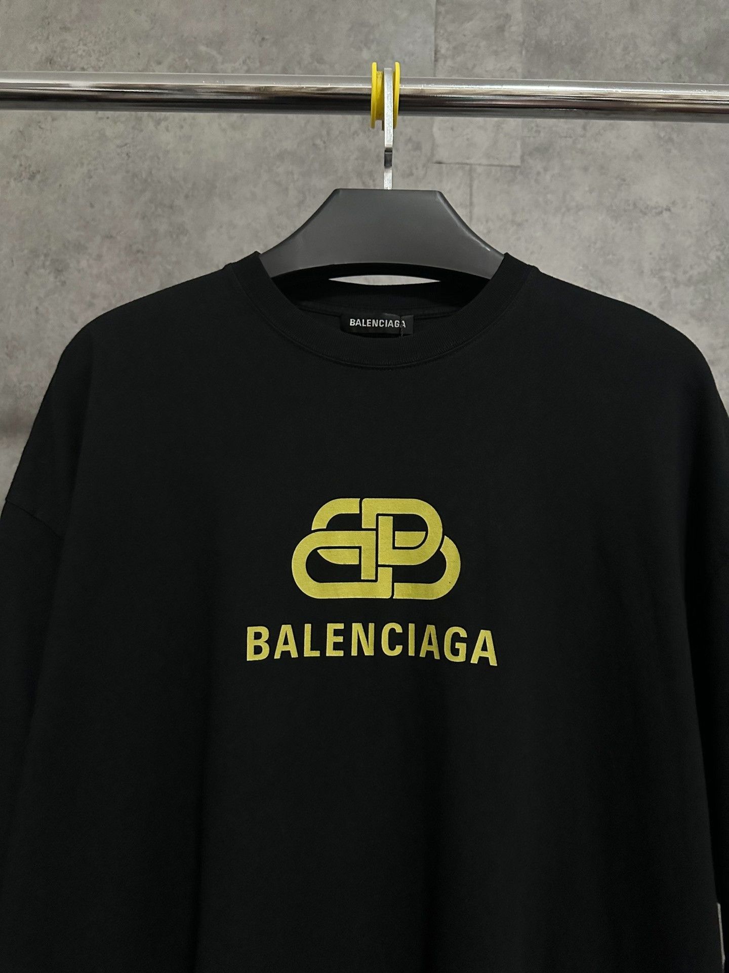 Balenciaga Balenciaga Black Double B Logo T-Shirt Size US L / EU 52-54 / 3 - 2 Thumbnail