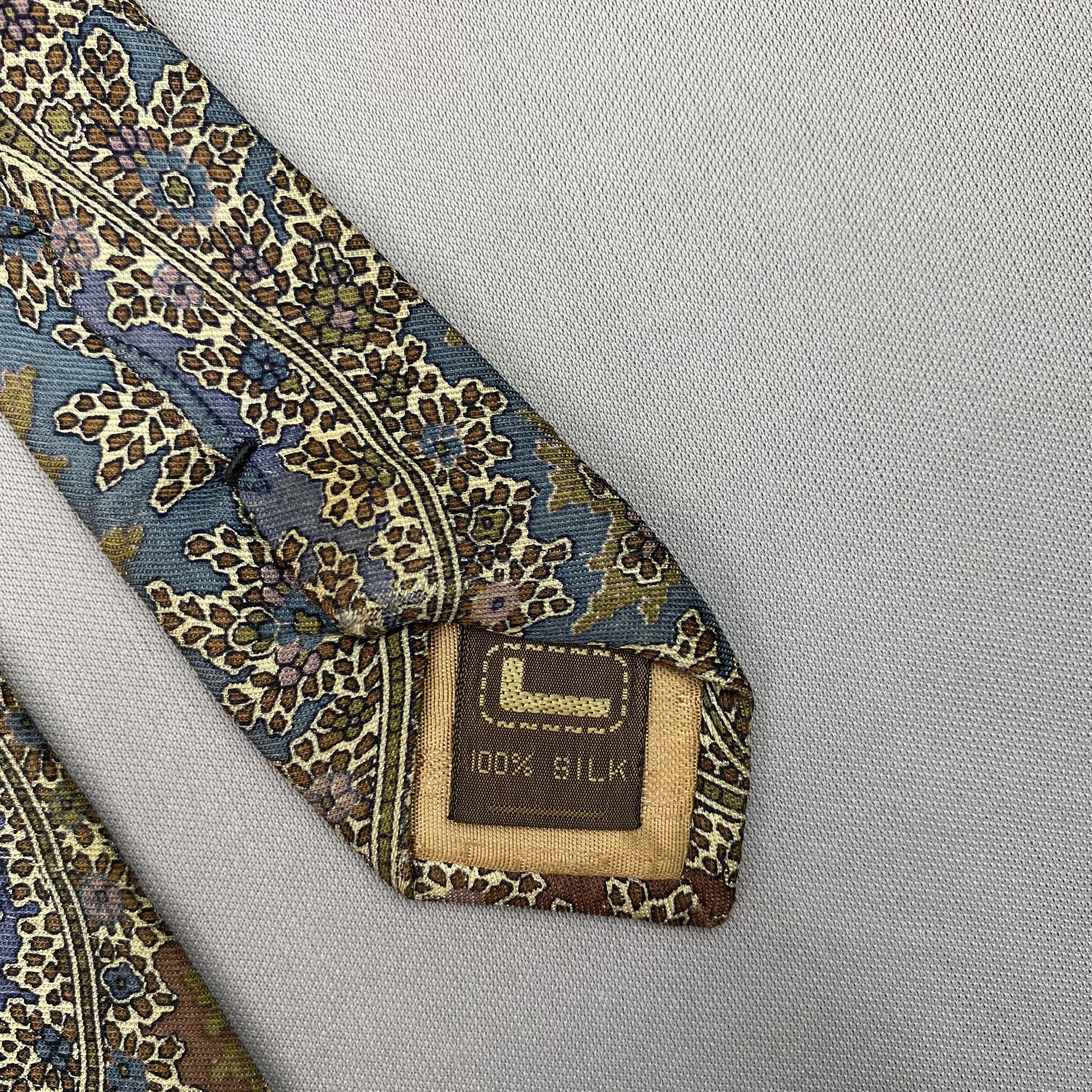 Lancel Vintage Lancel SILK Necktie Cravate Pure Silk Neck Tie Size ONE SIZE - 8 Thumbnail