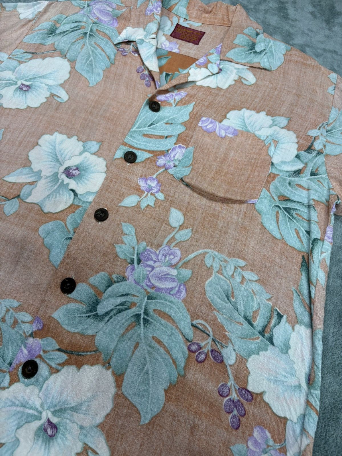 Sugar Cane × Vintage Vintage Sugar Cane Hawaii Rayon Shirt Size US M / EU 48-50 / 2 - 4 Thumbnail