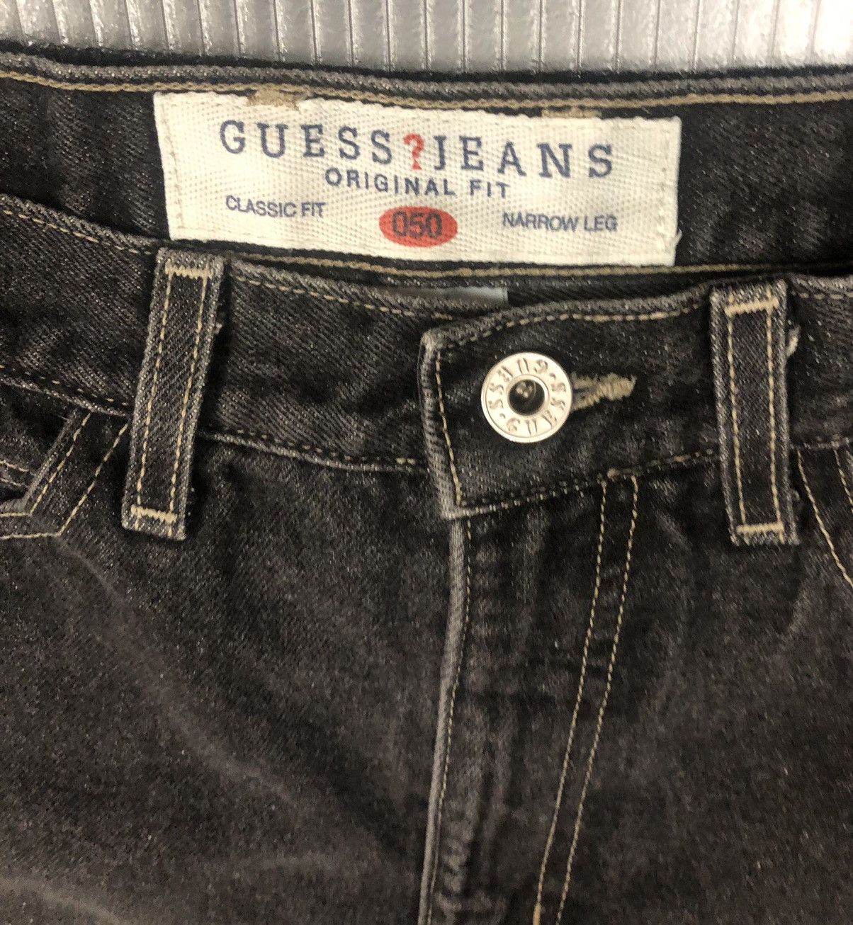 Guess Guess 🇺🇸 original fit 050 cut off jean shorts Vintage 90’s 31 Size US 31 - 9 Thumbnail