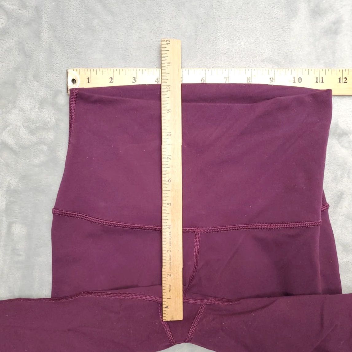 Lululemon Lululemon Pants Womens 4 Purple Legging Performance Stretch Yoga Athleisure Size 27" / US 4 / IT 40 - 6 Thumbnail