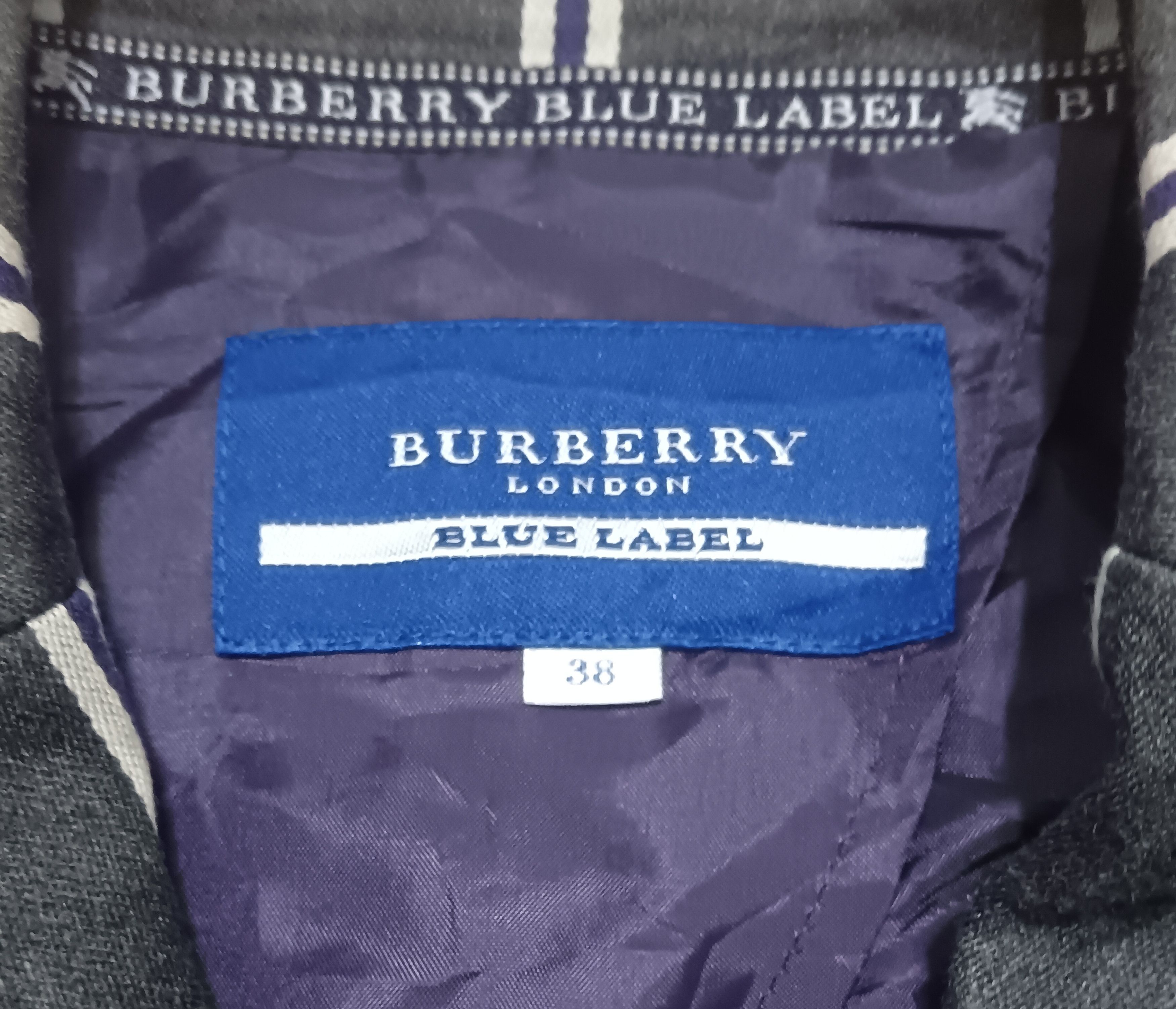 Burberry BURBERRY BLUE LABEL HICKORY BLAZER Size XS / US 0-2 / IT 36-38 - 2 Thumbnail
