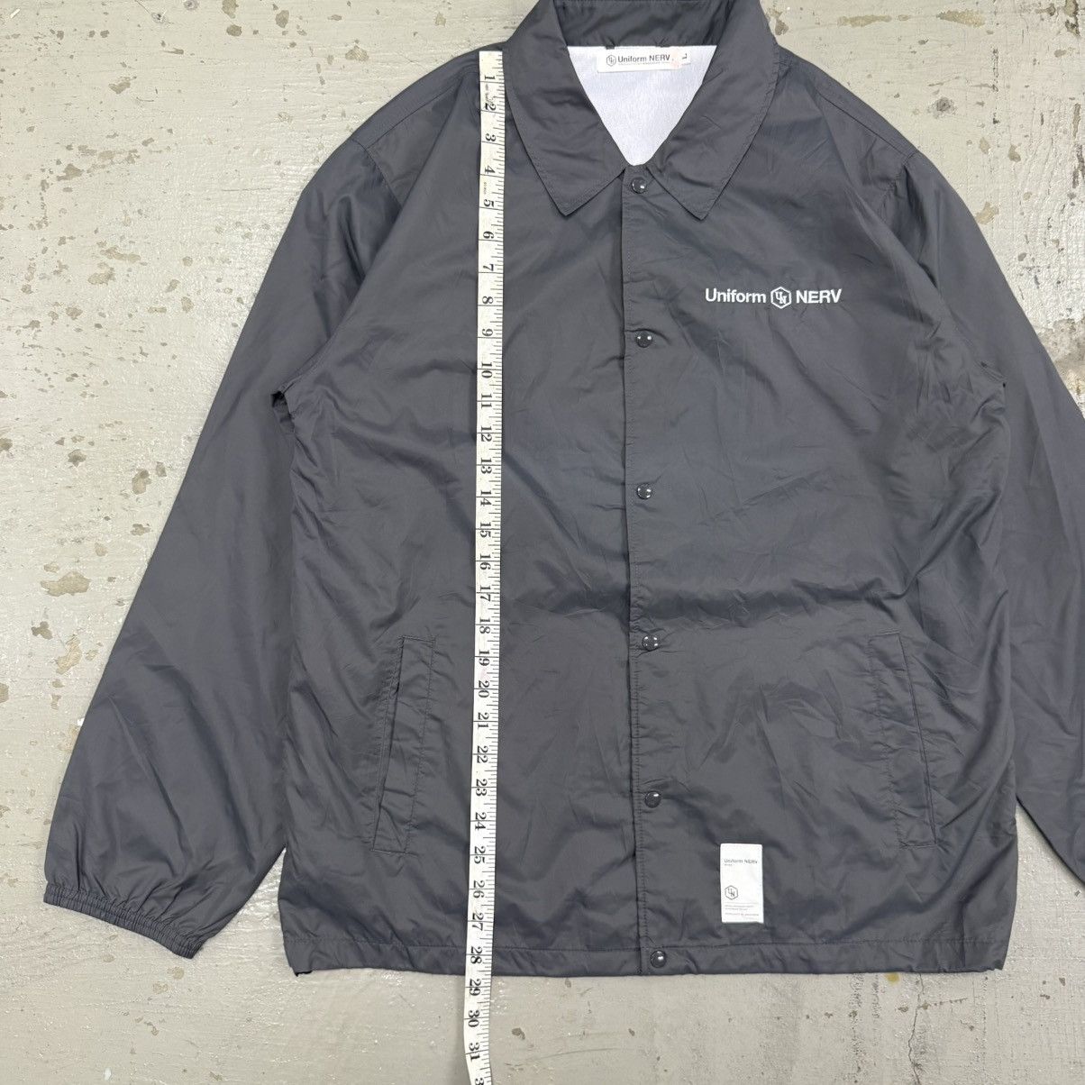 Japanese Brand EVANGELION NERV COACH JACKET ANIME Size US L / EU 52-54 / 3 - 7 Thumbnail