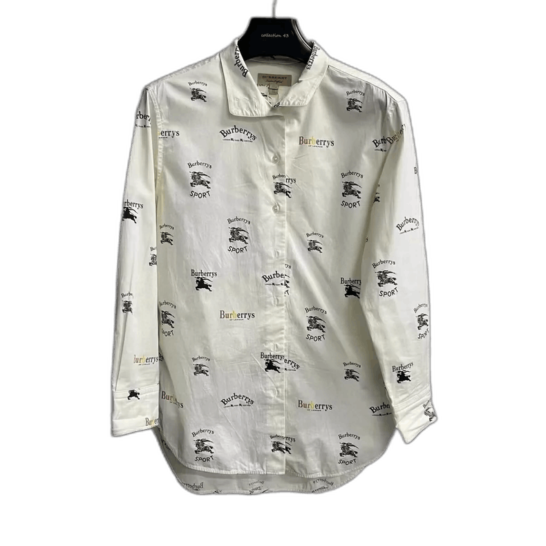 Burberry Burberry Classic White Long Sleeve Shirt-yf Size US M / EU 48-50 / 2 - 1 Thumbnail