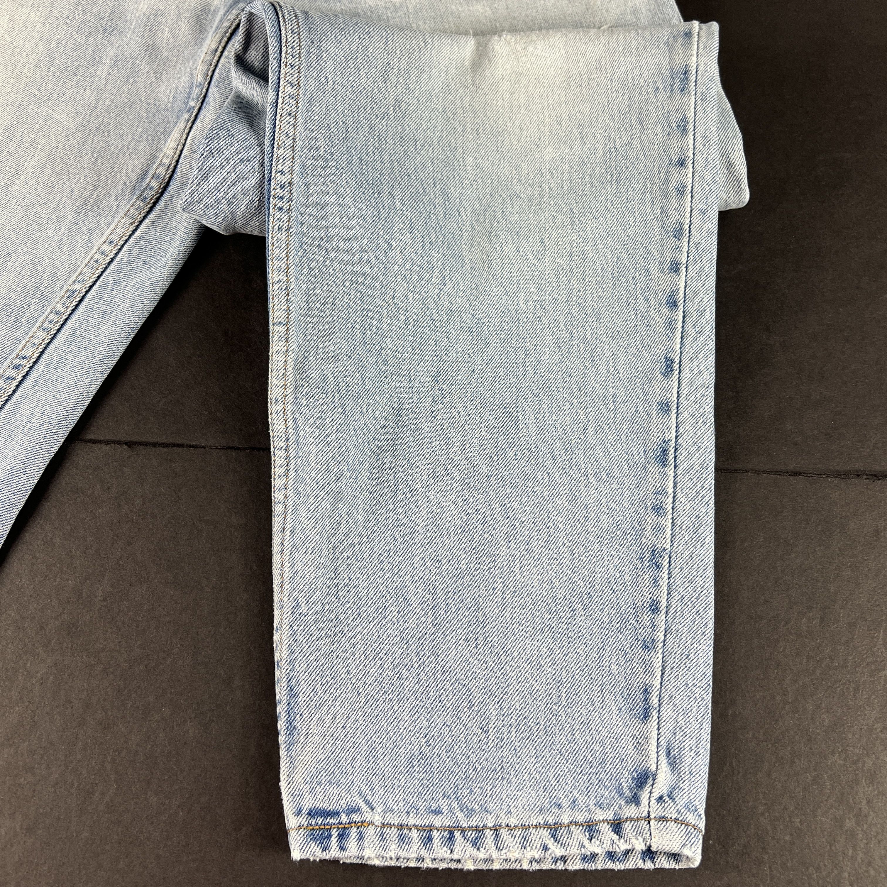 Levi's × Vintage VTG 90s Levi's Jeans 560 Loose Tapered Blue Distressed Denim Size US 32 / EU 48 - 8 Thumbnail