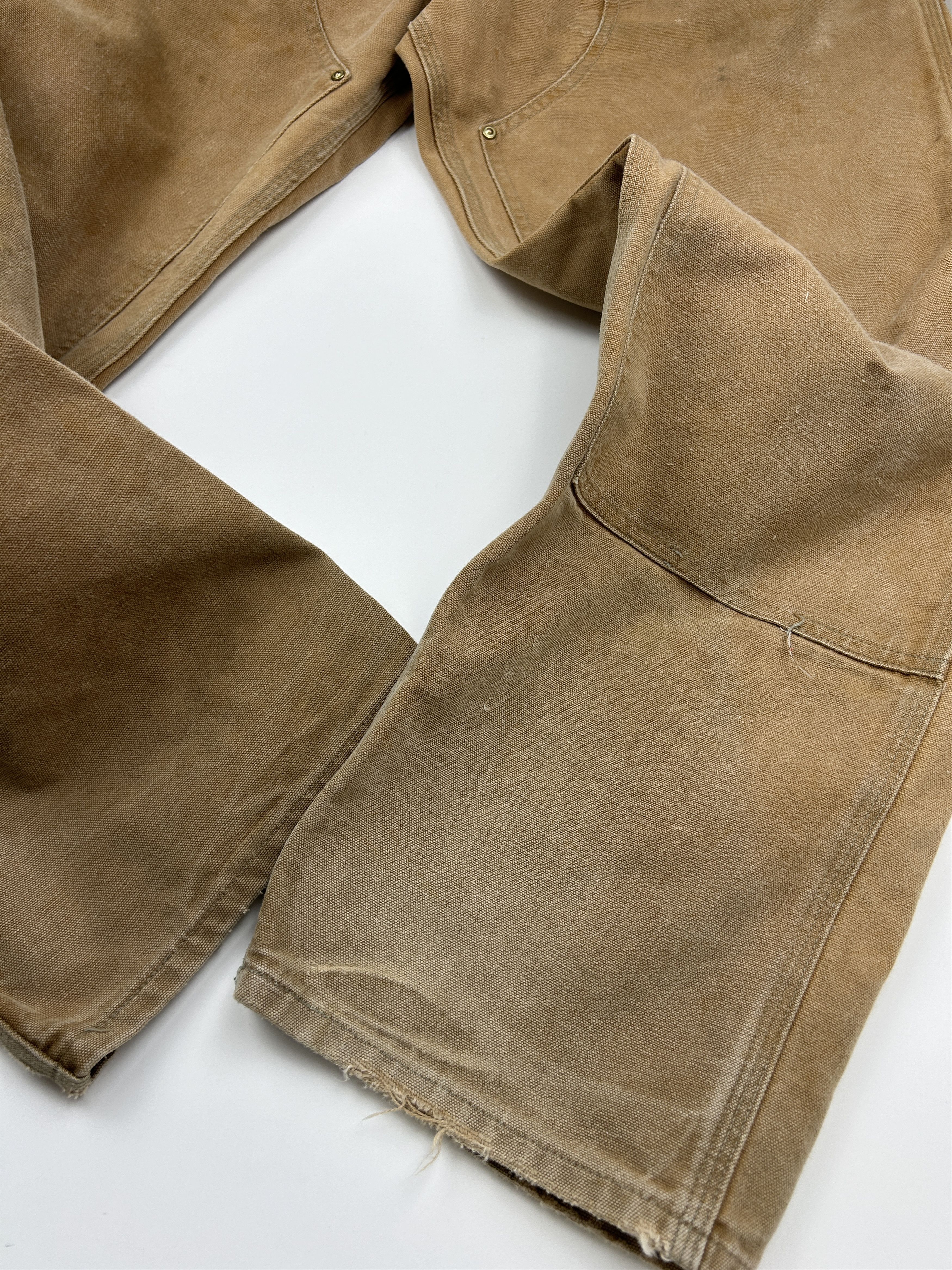 Carhartt Vintage 90s Carhartt Canvas Double Knee Pants Size 37W Size US 37 - 6 Thumbnail