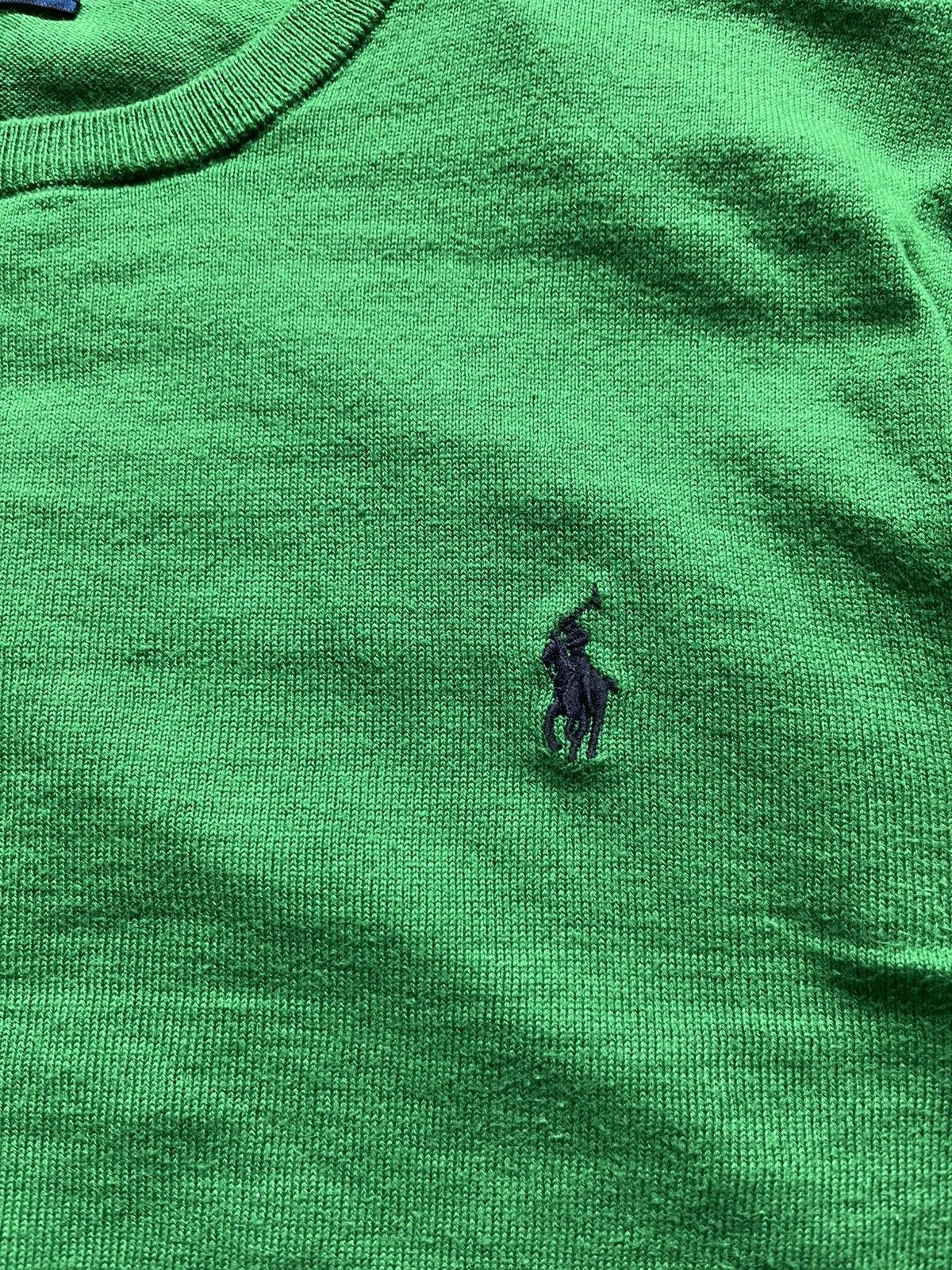 Polo Ralph Lauren Vintage Polo Ralph Lauren Sweater Slim Fit Green Y2K USA Size US S / EU 44-46 / 1 - 3 Thumbnail