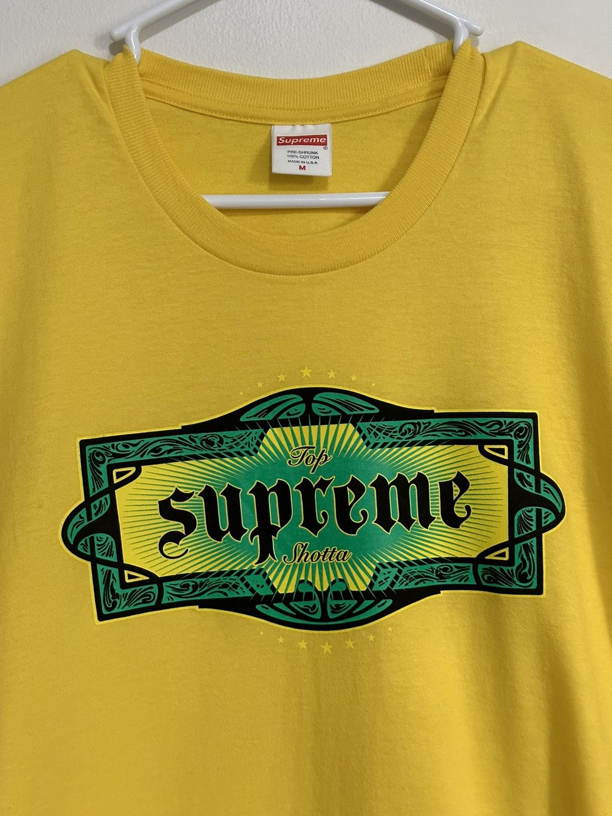 Supreme Supreme Top Shotta Tee Size US M / EU 48-50 / 2 - 2 Thumbnail