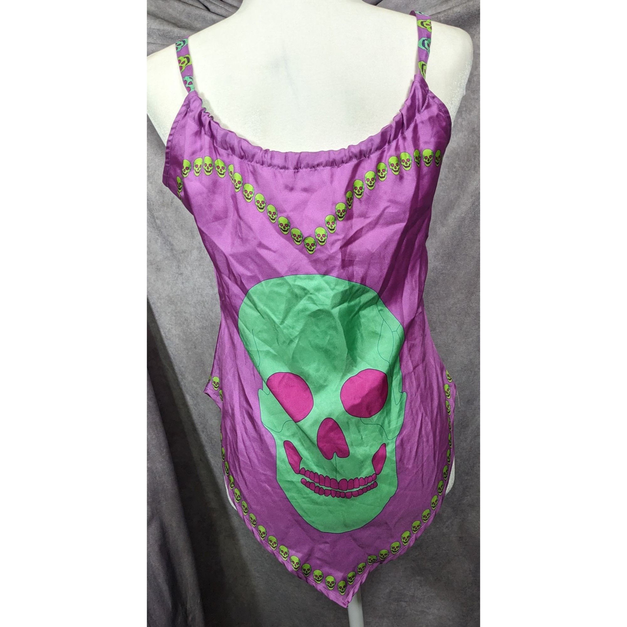 Other Charlotte Sparre Gothic Skeleton Purple And Green Top Size S Size S / US 4 / IT 40 - 8 Thumbnail