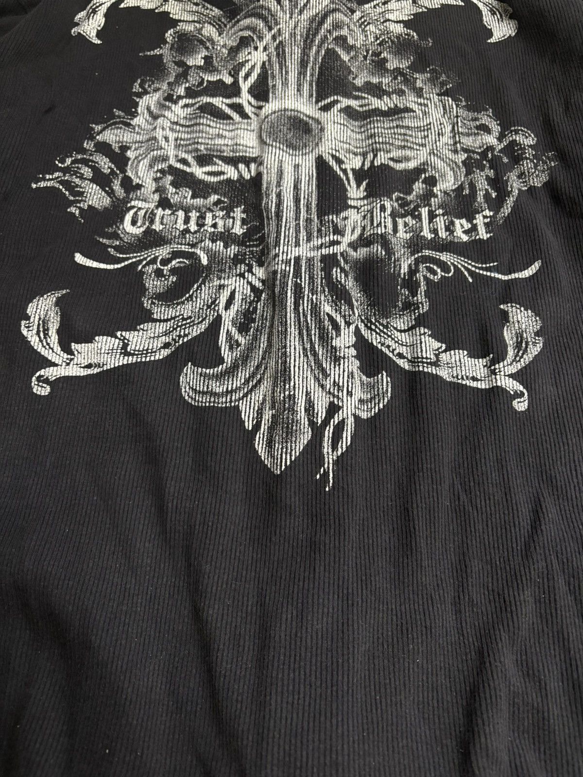 Affliction Vintage H Naoto Cross Gothic Affliction Skull Hoodie Y2K Size US L / EU 52-54 / 3 - 4 Thumbnail
