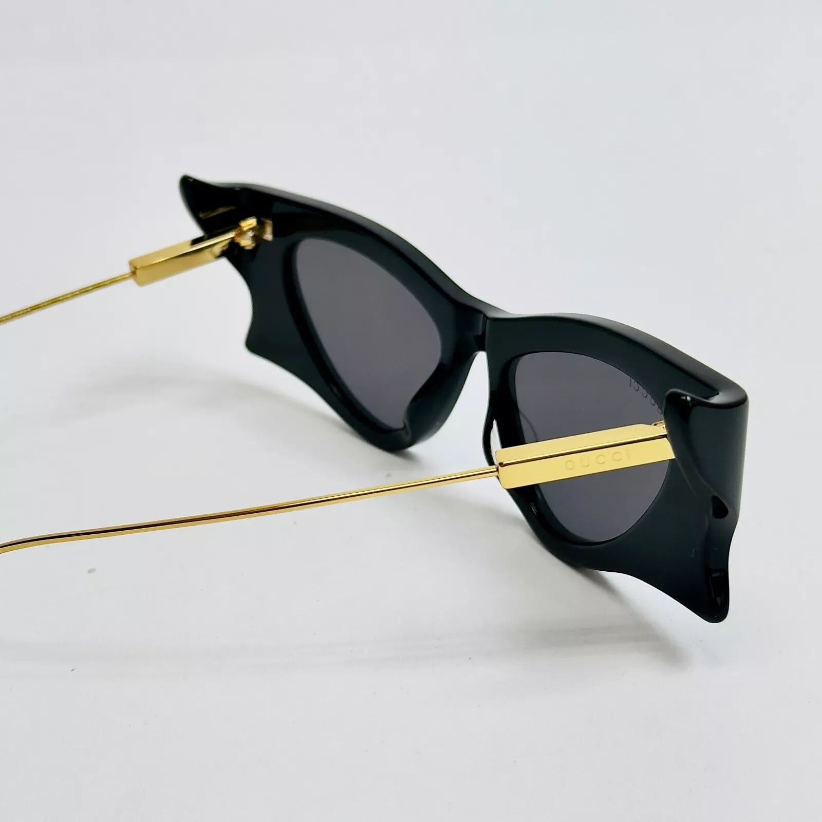 Gucci GUCCI 1328 Black Designer Rectangular Mask Gg1328S 001 Size ONE SIZE - 4 Thumbnail