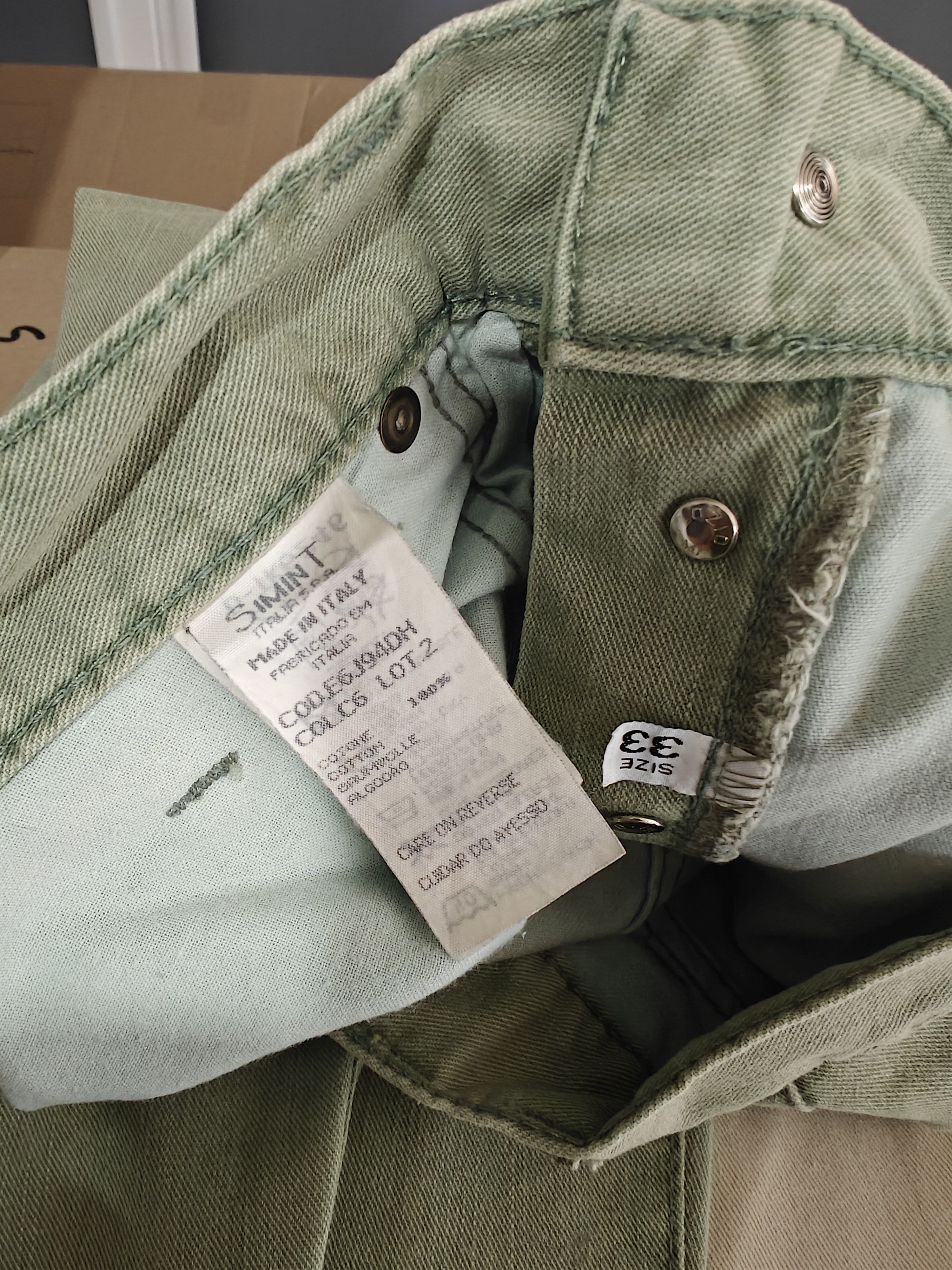 Armani Armani Denim Jeans VTG Pants Green size 33x32 Size US 33 - 15 Thumbnail