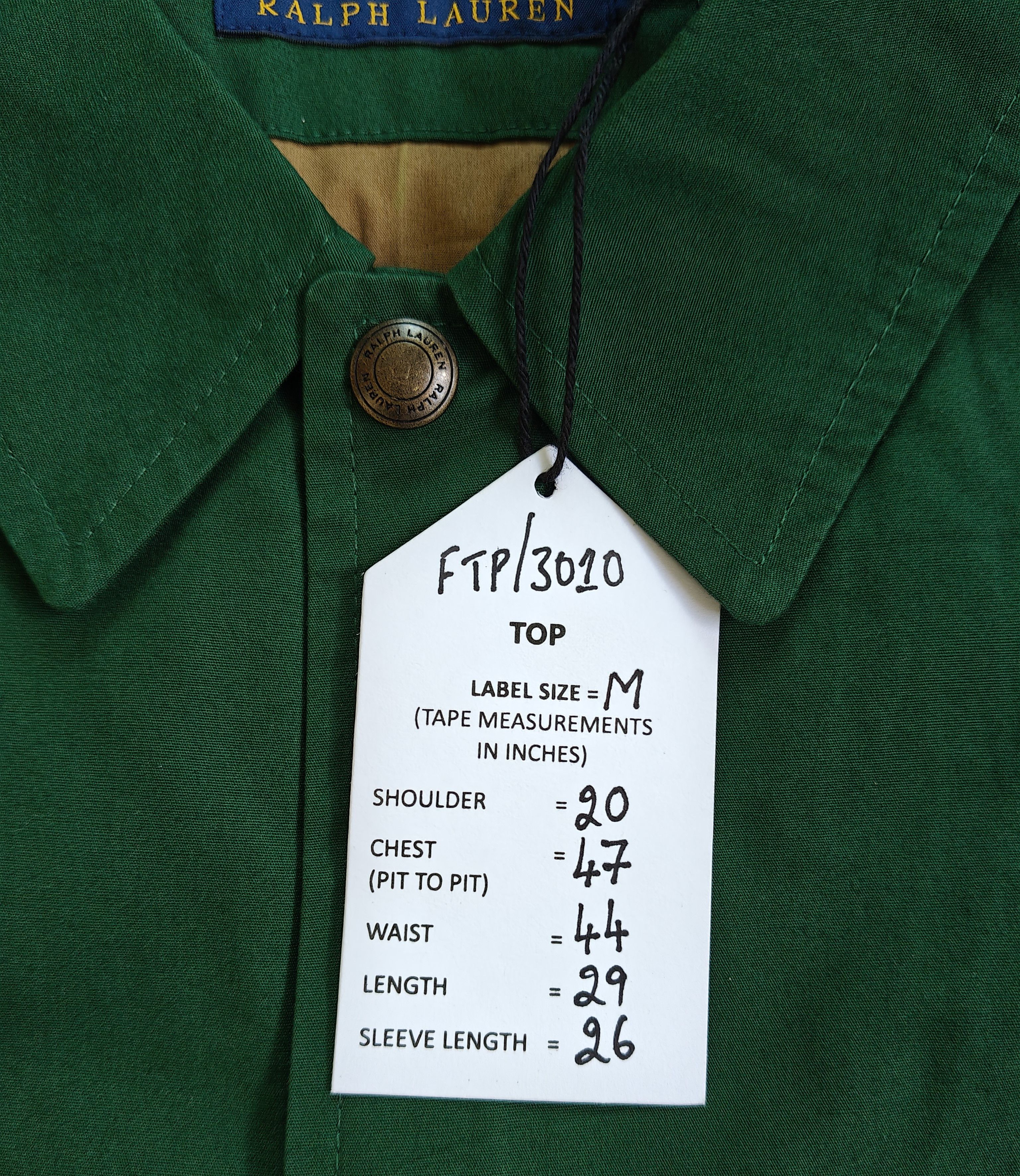 Polo Ralph Lauren Polo Ralph Lauren Windbreaker jacket Free Shipping FTP-3010 Size US M / EU 48-50 / 2 - 12 Thumbnail