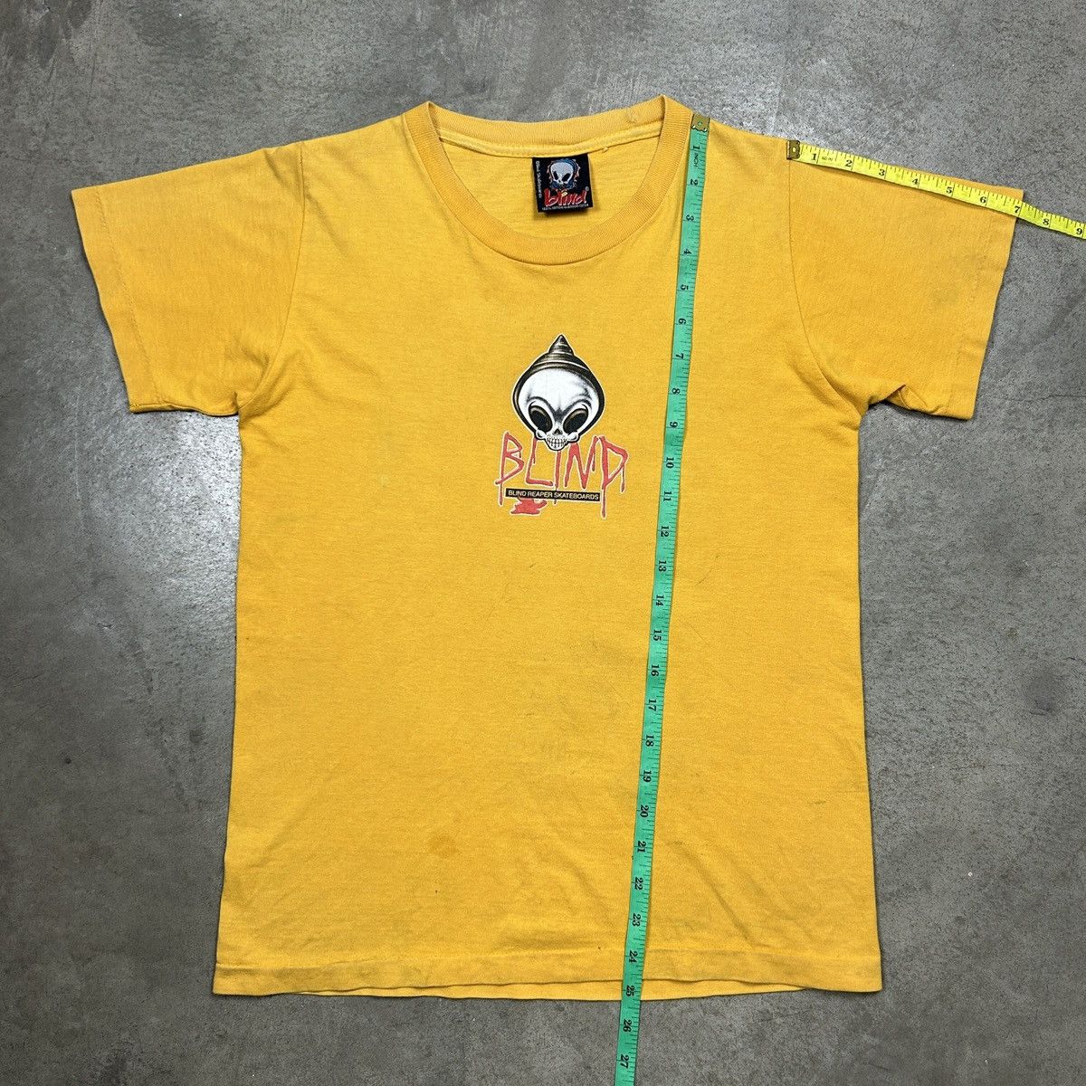 Blind Skateboards × Vintage 1990s Blind Skateboarding - Reaper Size US S / EU 44-46 / 1 - 11 Thumbnail