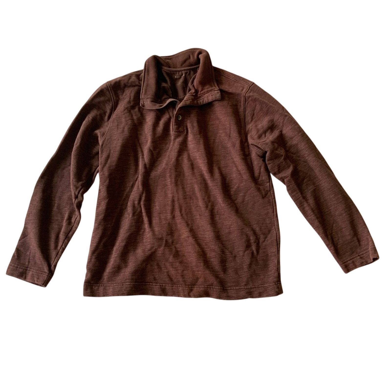 Van Heusen Van Heusen Henley Sweatshirt Size US L / EU 52-54 / 3 - 1 Thumbnail