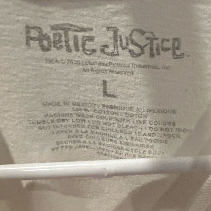 Other Poetic Justice Tupac Graphic Tee Size L Hip-Hop Streetwear Size US L / EU 52-54 / 3 - 3 Thumbnail