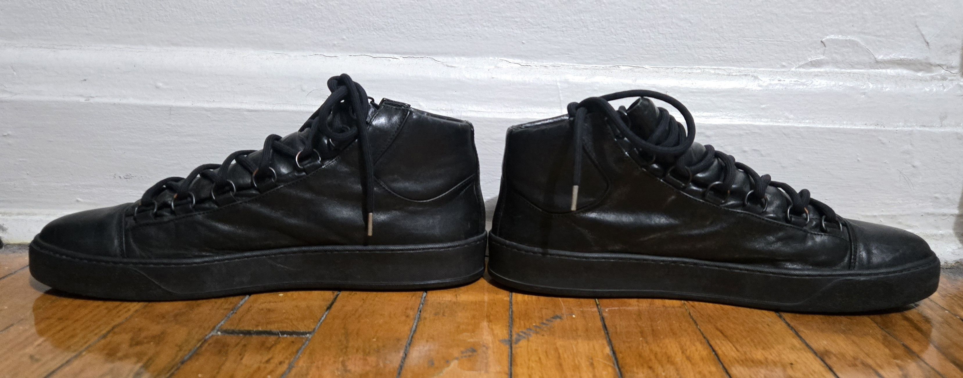 The Last Conspiracy The Last Conspiracy 10US/43EU Renato Black Leather Midtop Size US 10.5 / EU 43-44 - 5 Thumbnail