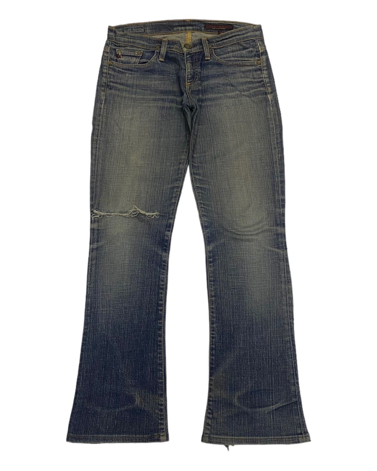 Hysteric Glamour RUSTY FLARE JEANS🔥A.GOLDSCHMIED DISTRESSED DENIM JEANS Size 30" / US 8 / IT 44 - 1 Thumbnail