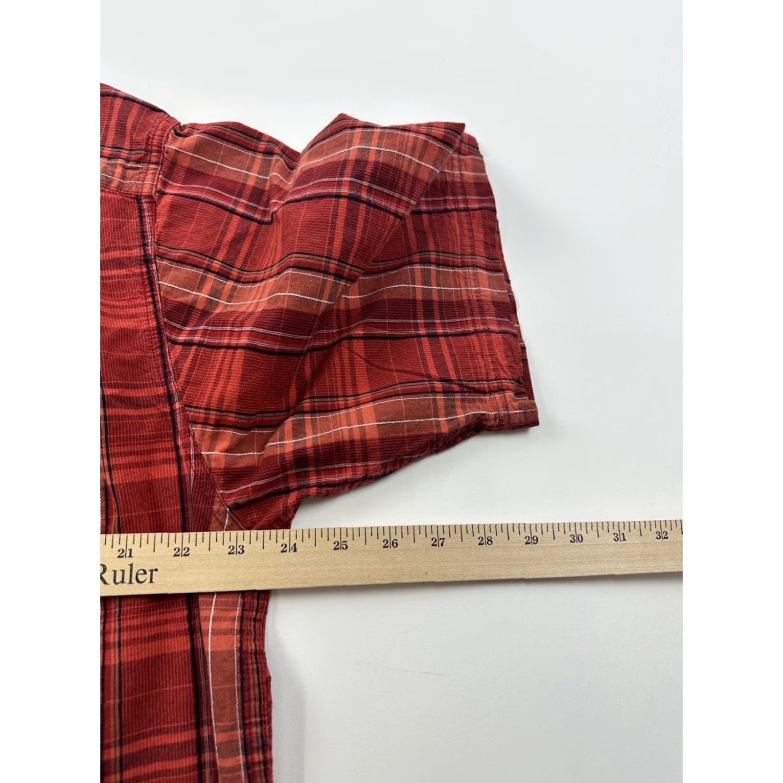 Vintage Columbia Shirt Mens XL Red Plaid Button-Up Short Sleeve Size US XL / EU 56 / 4 - 6 Thumbnail