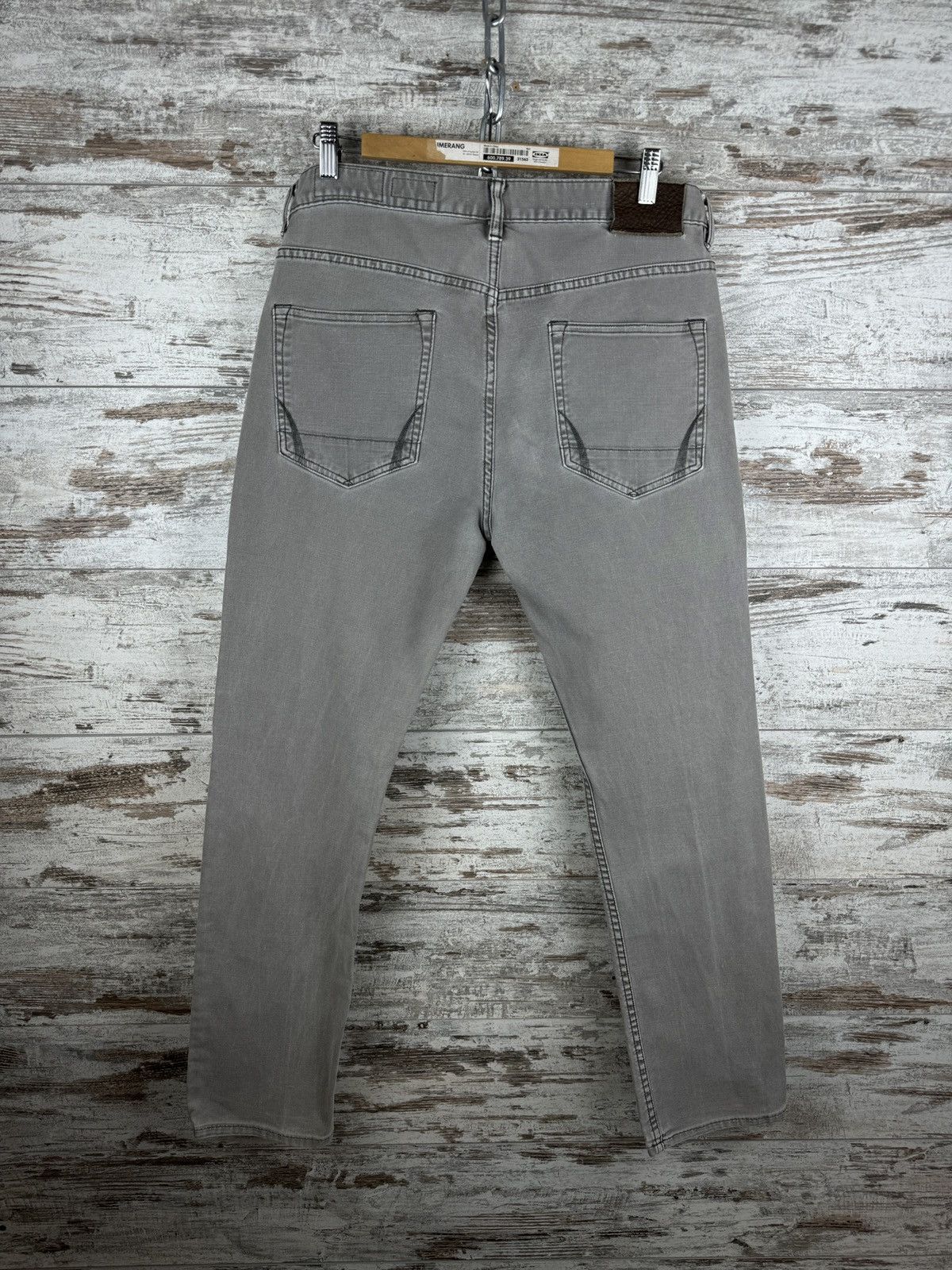Allsaints × Japanese Brand Mens Vintage AllSaints Sodium Iggy jeans denim pants grey Size US 34 / EU 50 - 10 Thumbnail