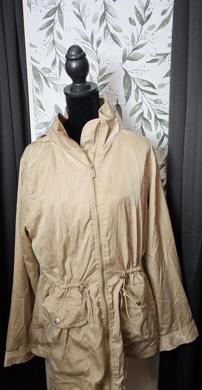 Michael Kors Michael Kors Jacket Gold Womens Size L Raincoat Size L / US 10 / IT 46 - 7 Thumbnail