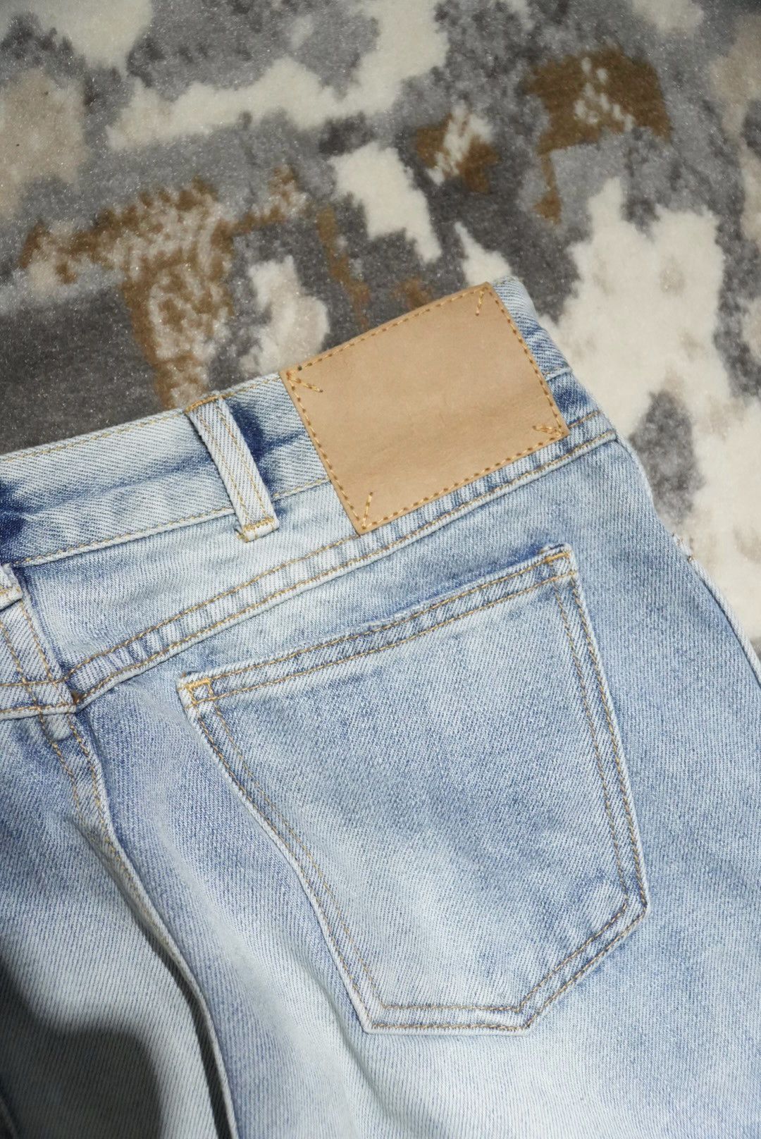 Celine Celine Hedi Slimane Ripped Washed Denim Pants Size US 30 / EU 46 - 8 Thumbnail