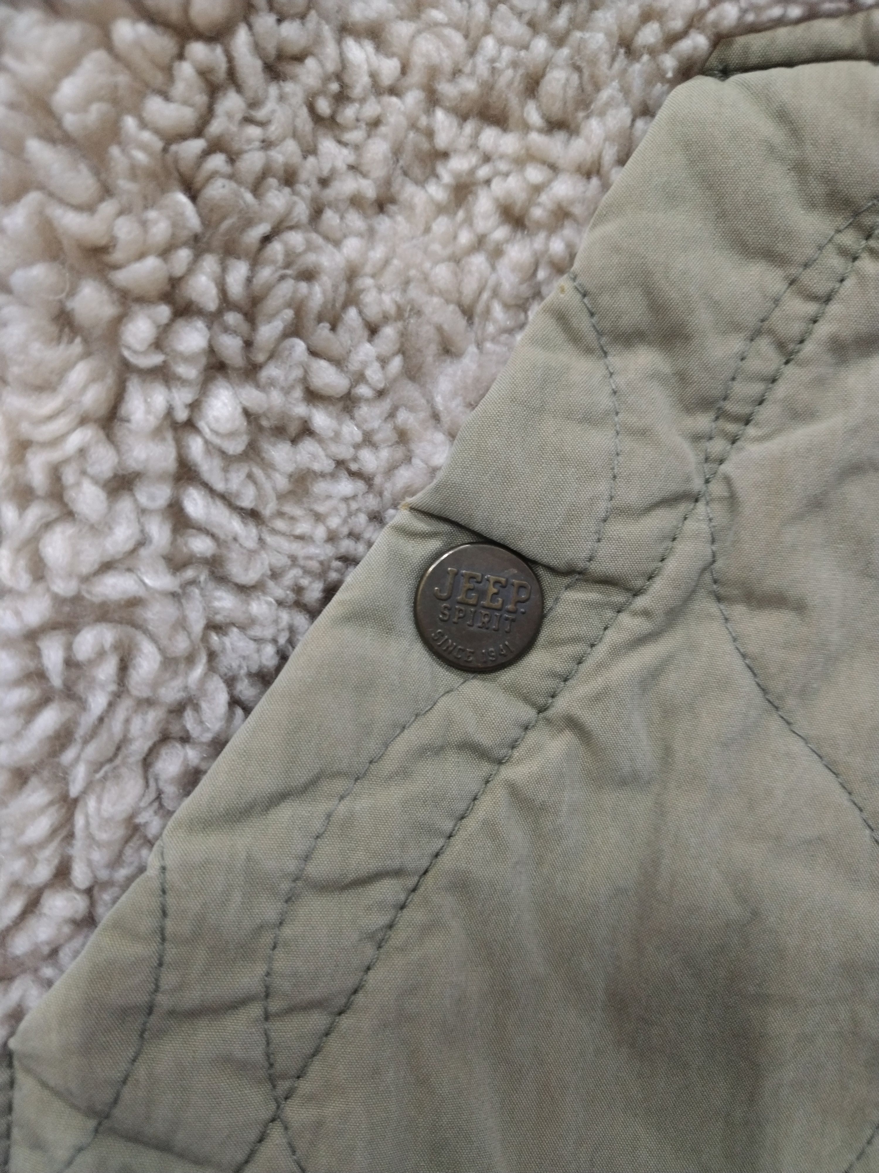 Vintage JEEP SPIRIT NICE DESIGN FLEECE VEST VINTAGE Size US S / EU 44-46 / 1 - 6 Thumbnail