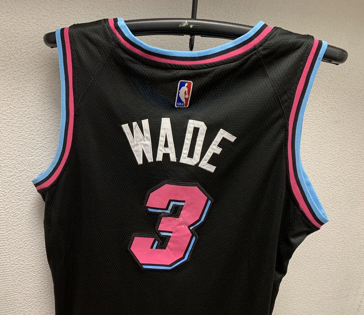 NBA Wade 3 Miami Heat nba jersey night 48 size L-Xl Size US L / EU 52-54 / 3 - 7 Thumbnail