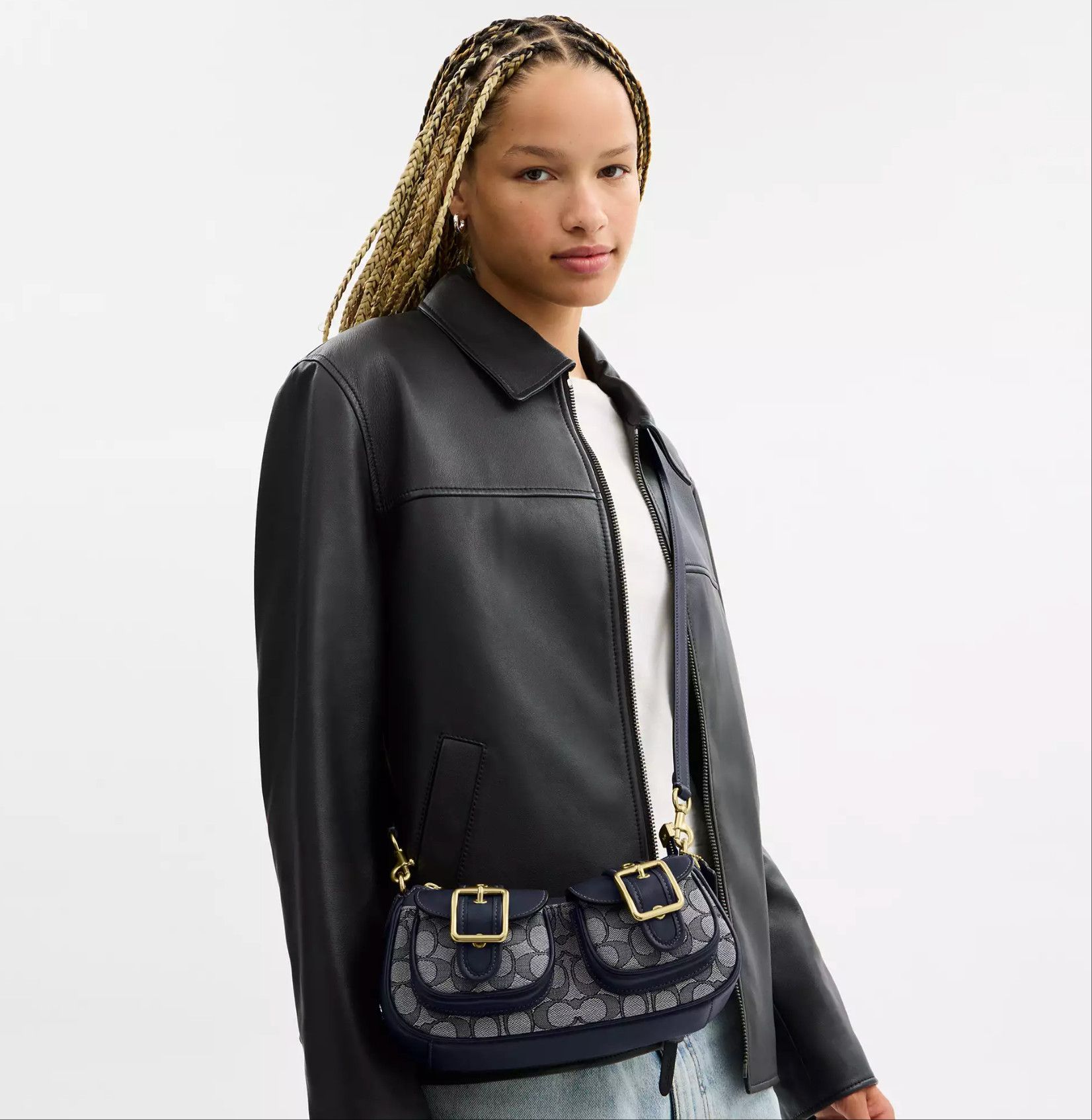 Coach Ashton Bag In Signature Jacquard CBJ00 Size ONE SIZE - 5 Thumbnail