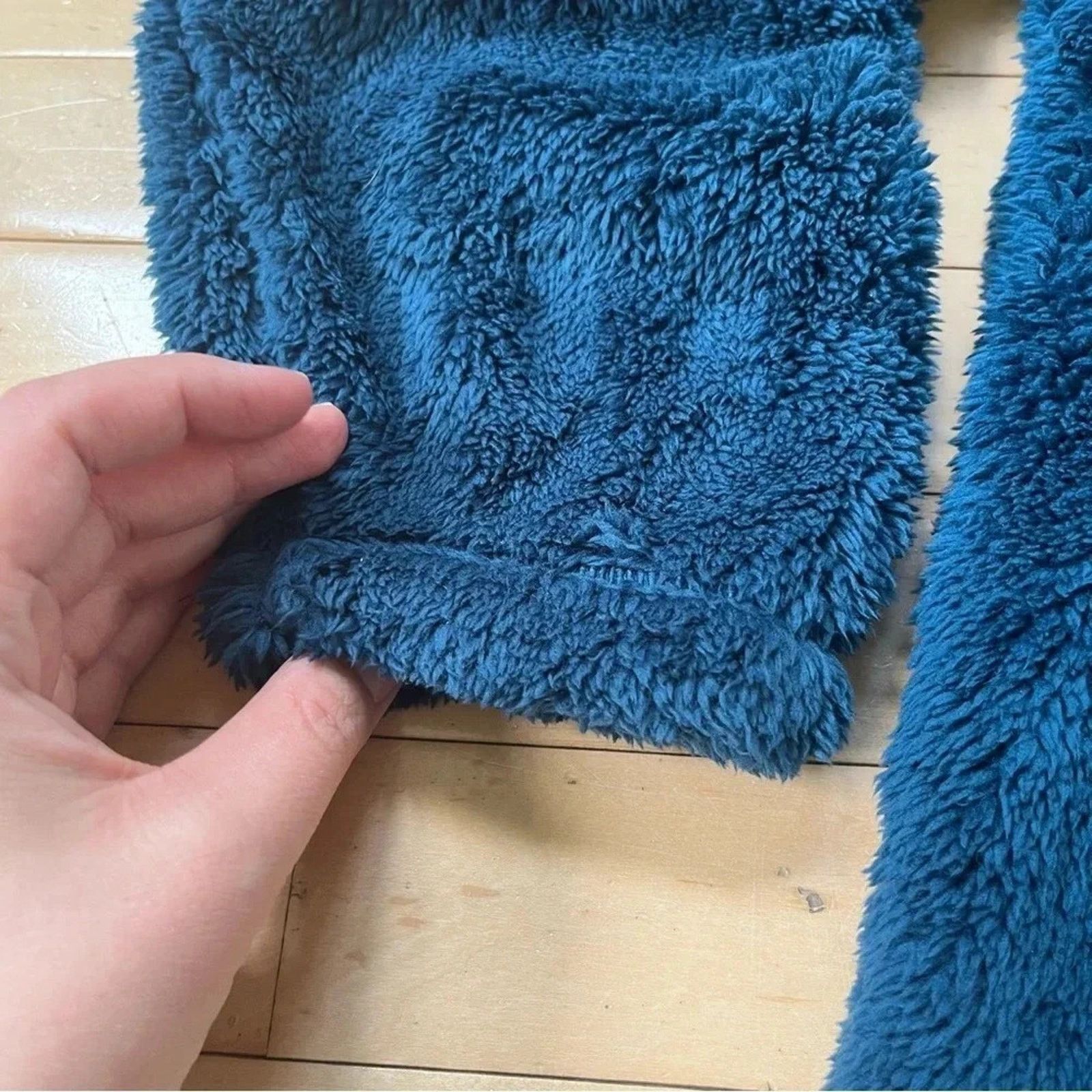 Eddie Bauer Eddie Bauer NWT XXL Quest Plush Fleece 1/2 zip Peacock Blue Size XXL / US 16-18 / IT 52-54 - 3 Thumbnail