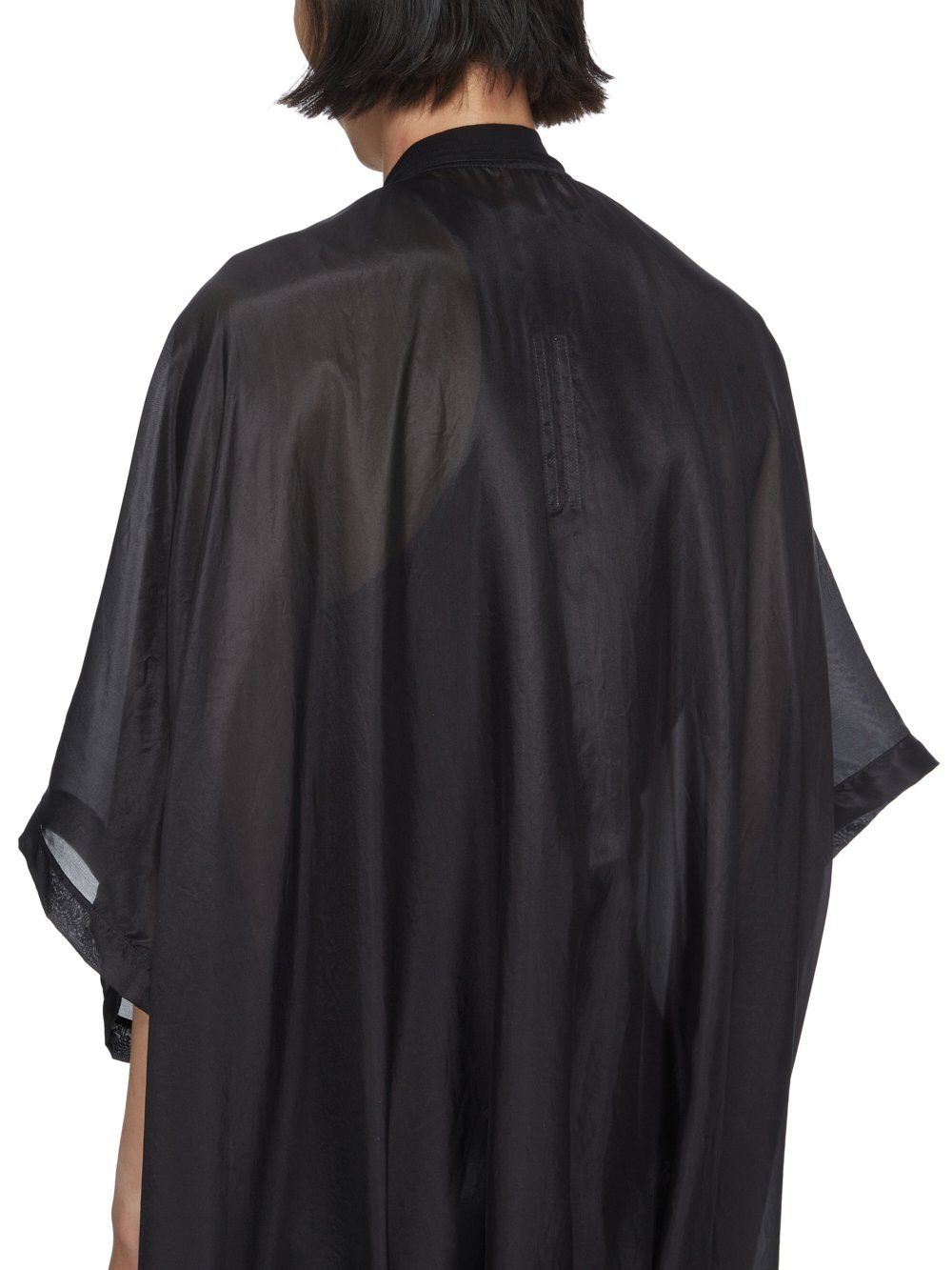 Rick Owens BNWT SS24 RICK OWENS "LIDO" SL PONCHO FLIGHT JACKET UNI Size US M / EU 48-50 / 2 - 7 Thumbnail