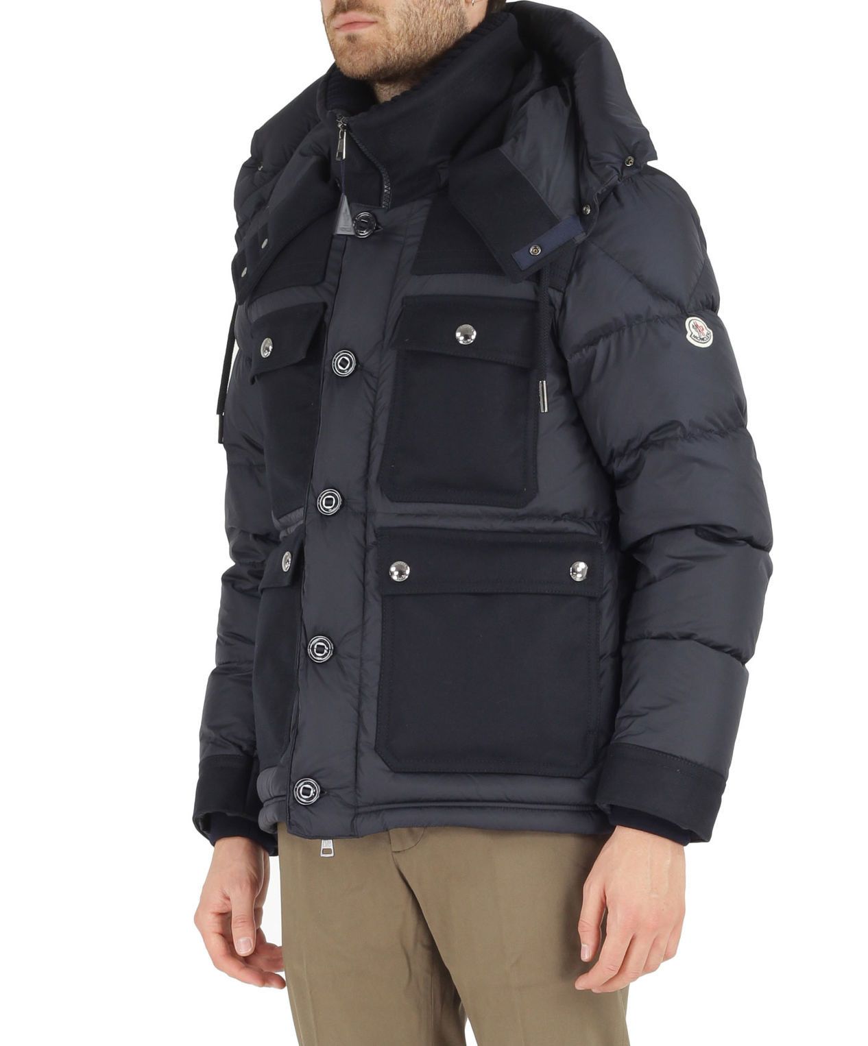 Moncler Moncler Rillieux Puffer Down Jacket Navy RARE Size US XXL / EU 58 / 5 - 1 Thumbnail