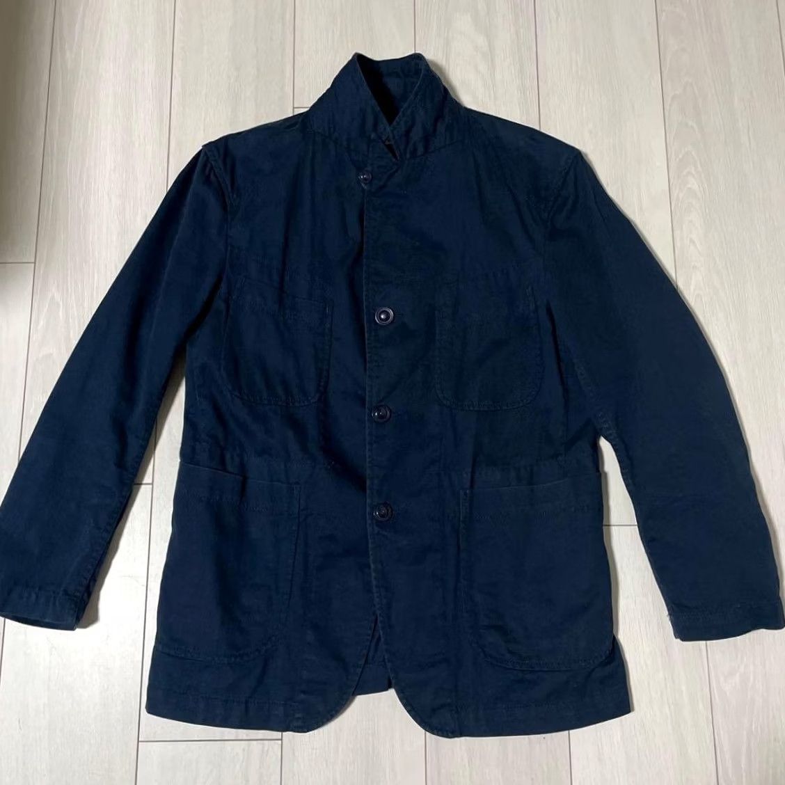 Engineered Garments ENGINEERED GARMENTS BEDFORD JACKET SIZE XS COTTON DARK NAVY MATERIAL USED MEN Size US XS / EU 42 / 0 - 6 Thumbnail