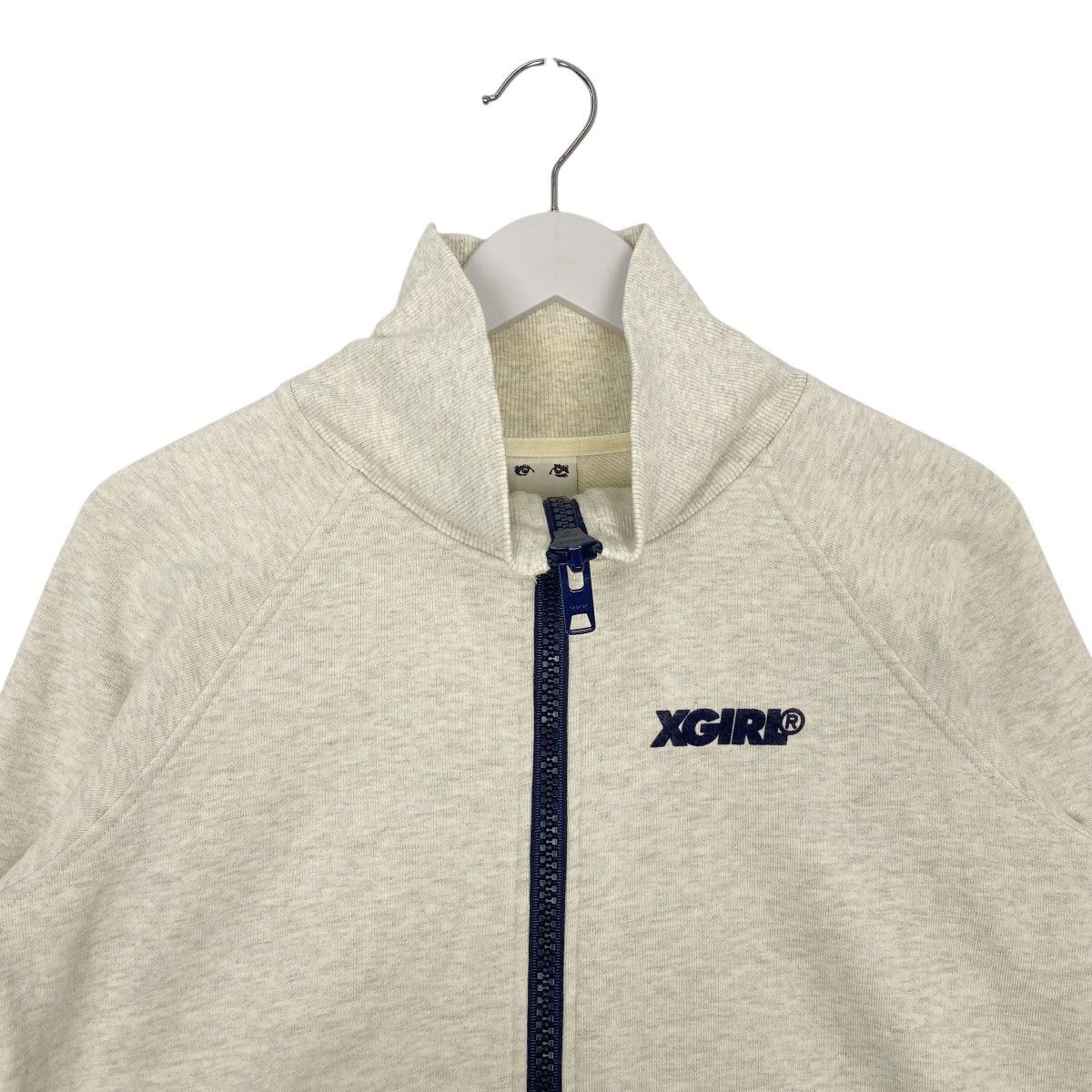 Vintage Vintage X Girl Full Zip Sweatshirt White Pullover Size S Size S / US 4 / IT 40 - 4 Thumbnail