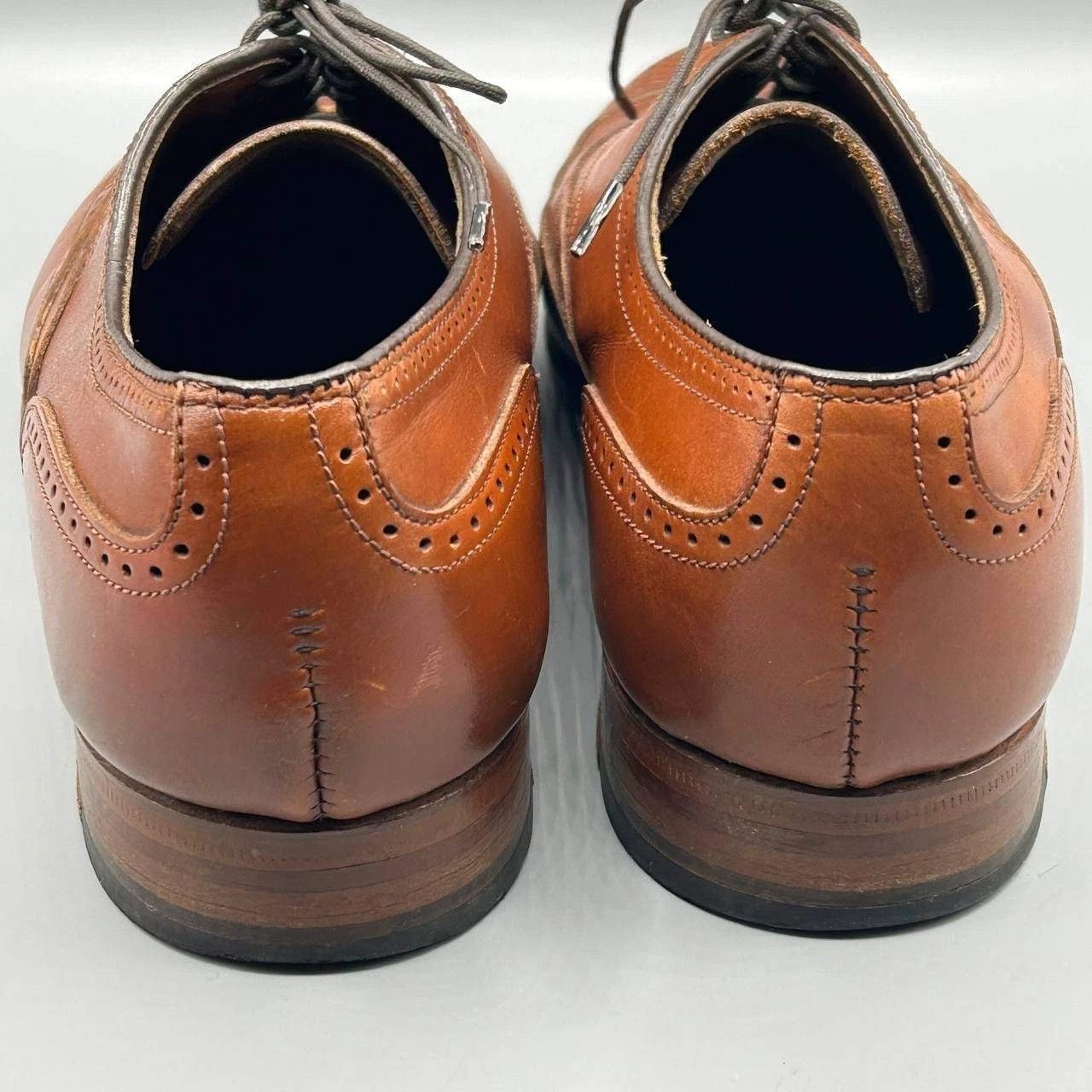 Footjoy FootJoy Oxford Dress Shoes 9 C Leather Wingtip Brogue 74435 Size US 9 / EU 42 - 4 Thumbnail