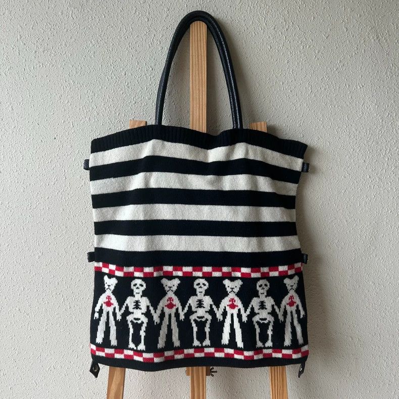 Vivienne Westwood Vivienne Westwood Skull Bear Knitted Bag Size ONE SIZE - 3 Thumbnail