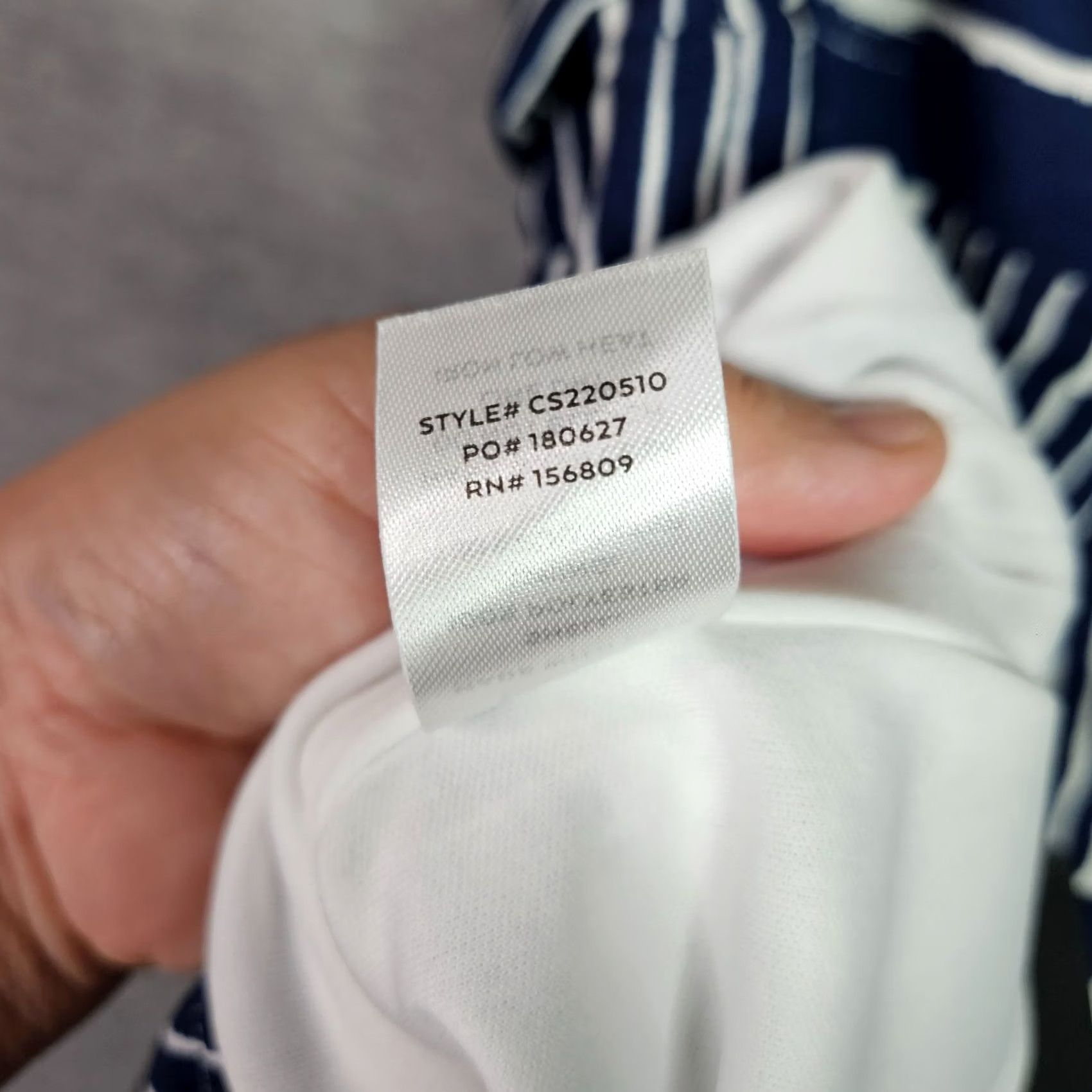 Lulus Lulu’s Womens Medium NWT Blue White Stripe Tie Front Strapless Romper Size 32" / US 10 / IT 46 - 4 Thumbnail