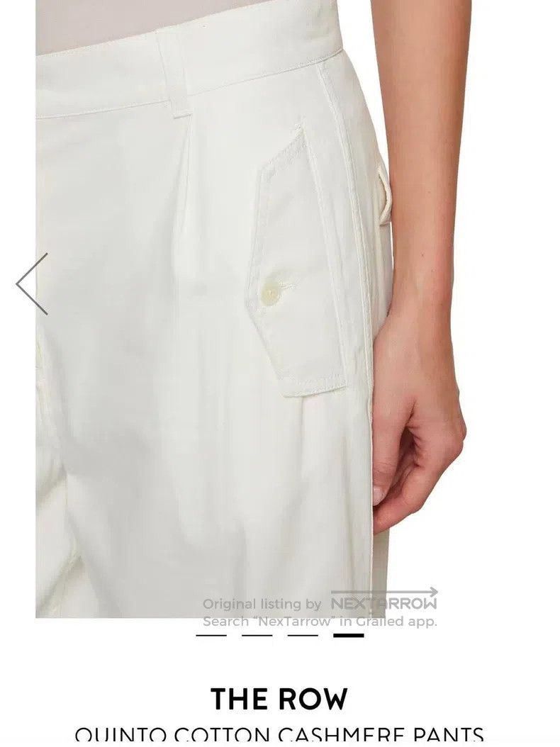 The Row The Row size 0 Short White Pants Size 24" / US 00 / IT 34 - 3 Thumbnail