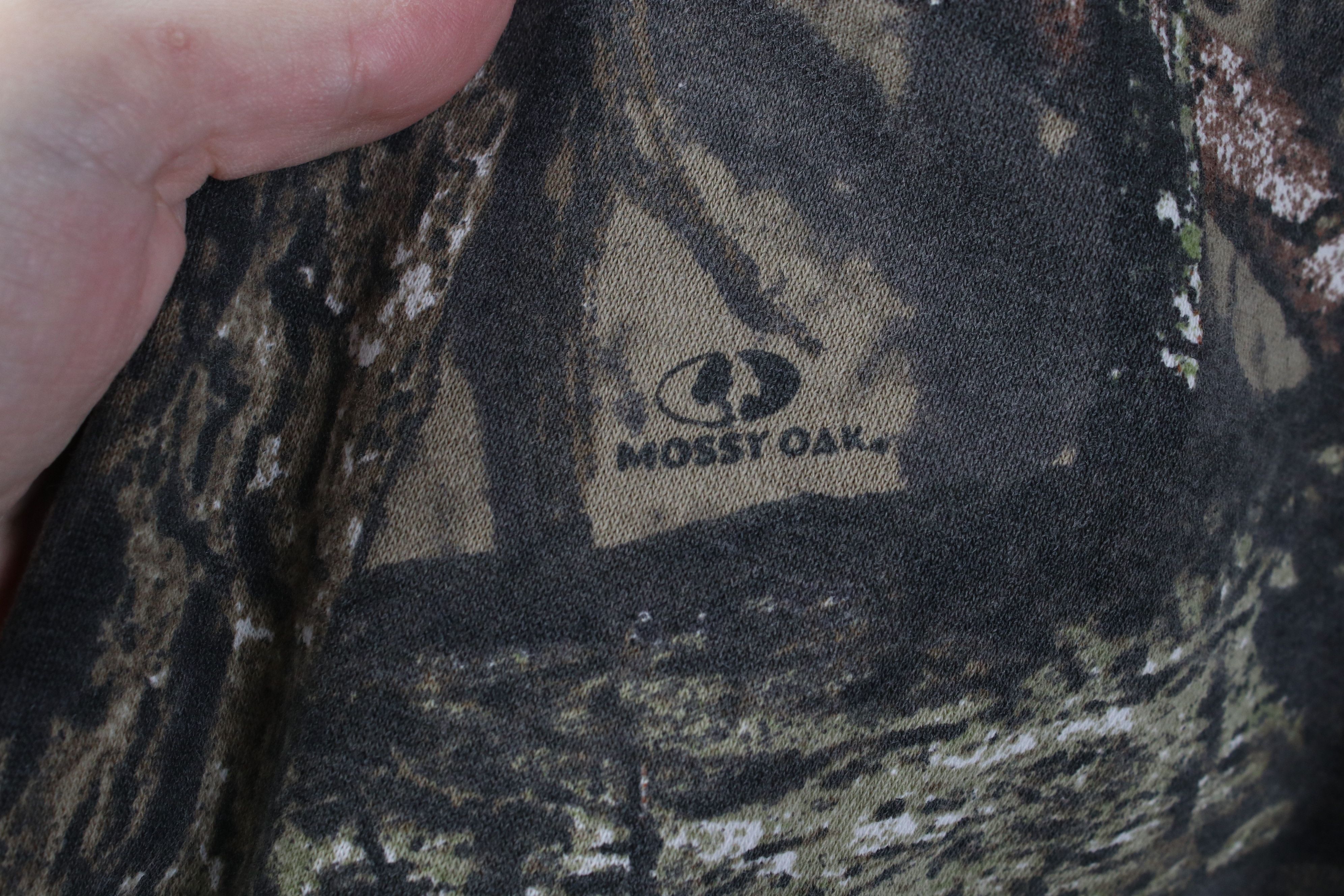 Carhartt Vintage 90s Y2K Carhartt Mossy Oak Hoodie Sweatshirt Size S / US 4 / IT 40 - 11 Thumbnail