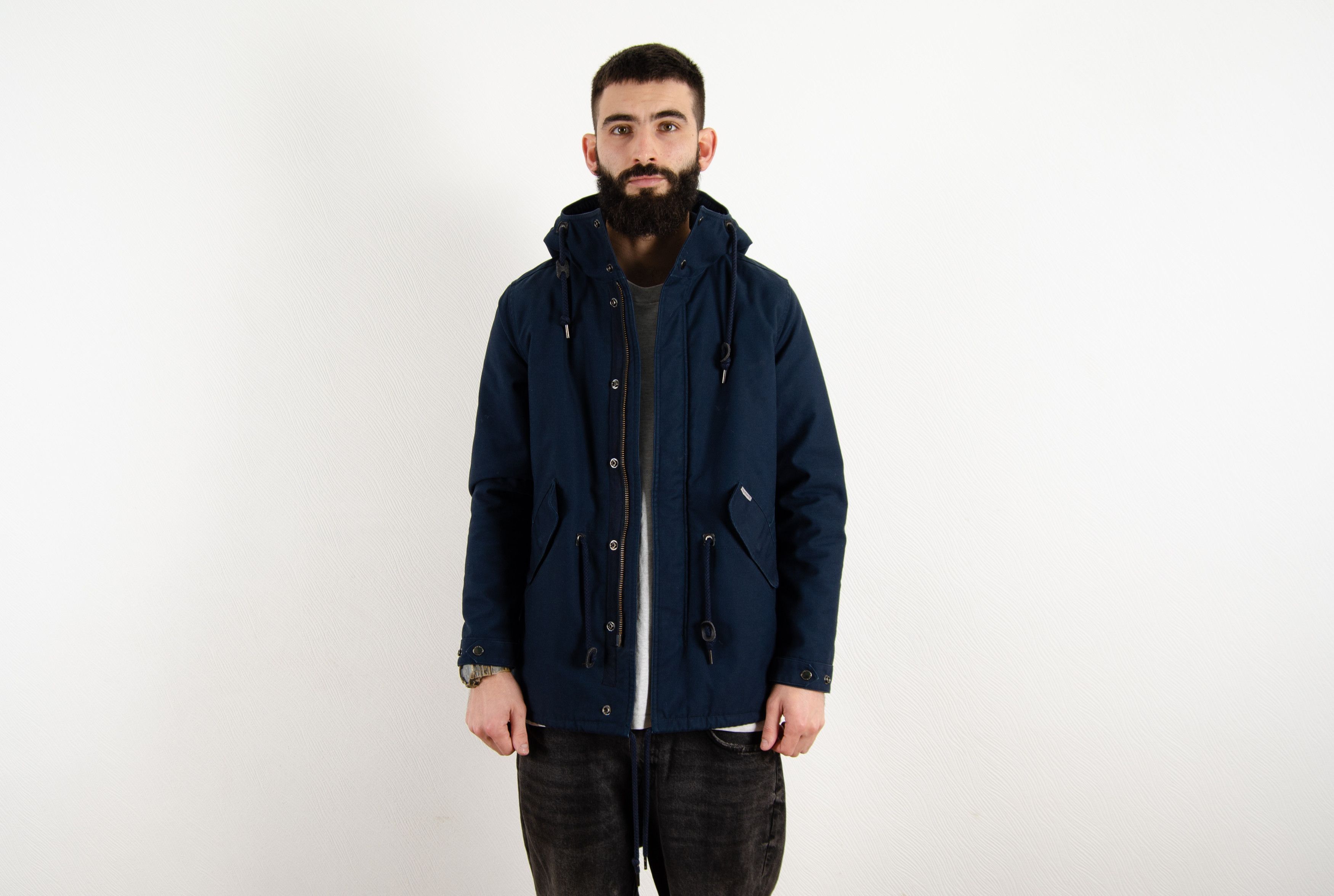 Carhartt Wip Carhartt Clash Fishtail Parka Navy Size US S / EU 44-46 / 1 - 4 Thumbnail