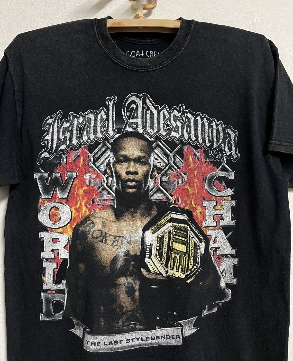 Other Israel Adesanya UFC Champion Graphic Tee M Size US M / EU 48-50 / 2 - 1 Thumbnail