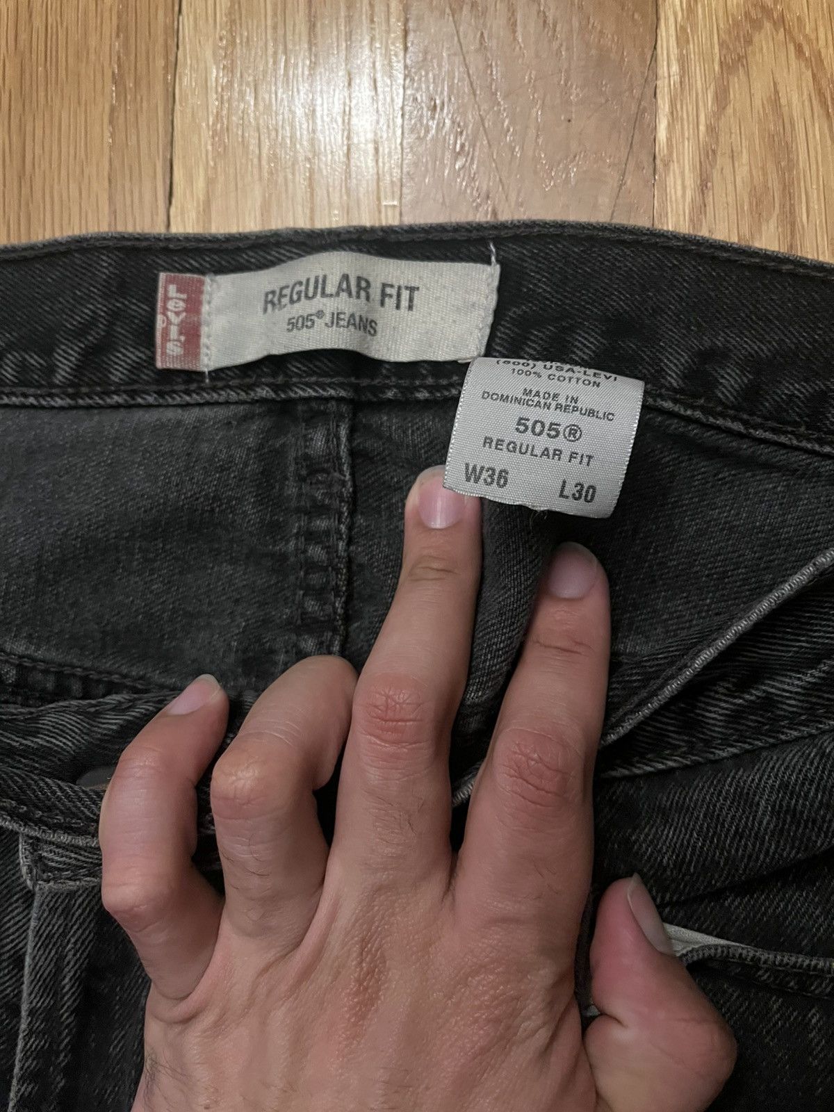 Levi's × Vintage Levis 505 Size US 36 / EU 52 - 3 Thumbnail