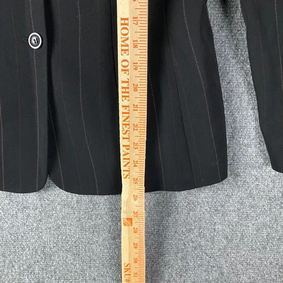 Ann Taylor Ann Taylor Blazer Women's Size 6 Striped Wool 4 Buttons Size M / US 6-8 / IT 42-44 - 4 Thumbnail