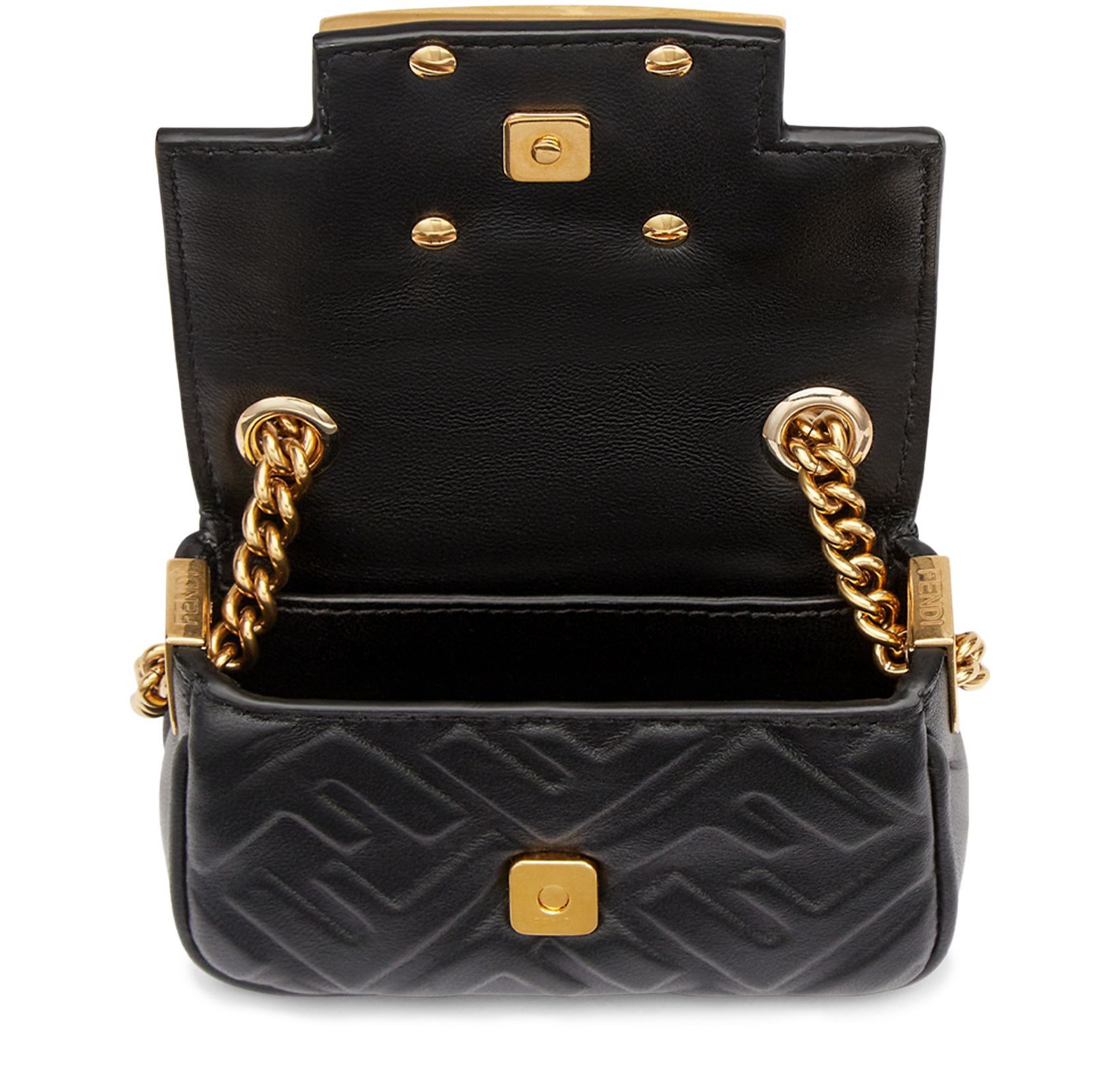 Fendi o1loc1c0824 Size: OS / Bauguette Wallet in Black Size ONE SIZE - 2 Thumbnail