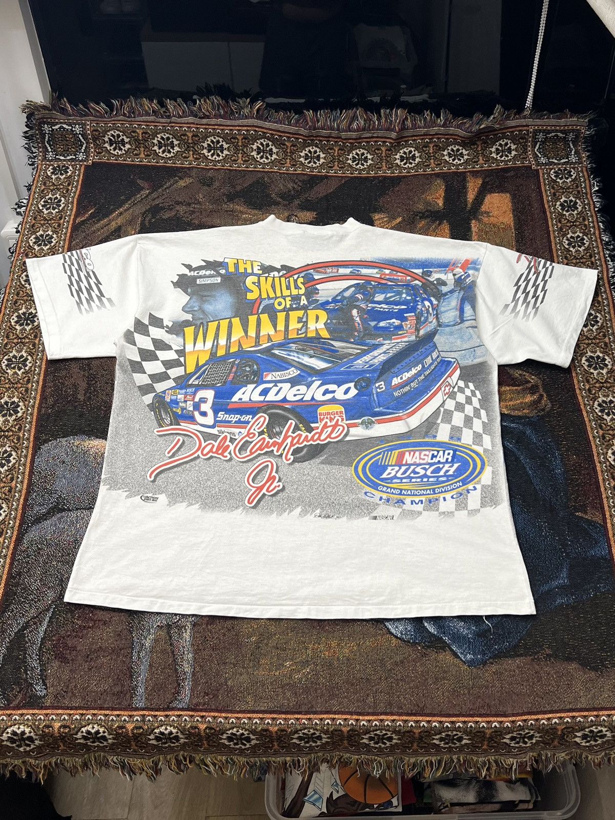 NASCAR Vintage Dale Earnhardt Champion AOP Tee Size US XXL / EU 58 / 5 - 4 Thumbnail