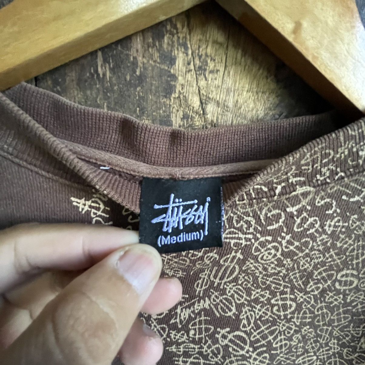 Stussy Vintage Stussy Dollars Travis Scott Colourway Sweatshirt Size US M / EU 48-50 / 2 - 8 Thumbnail