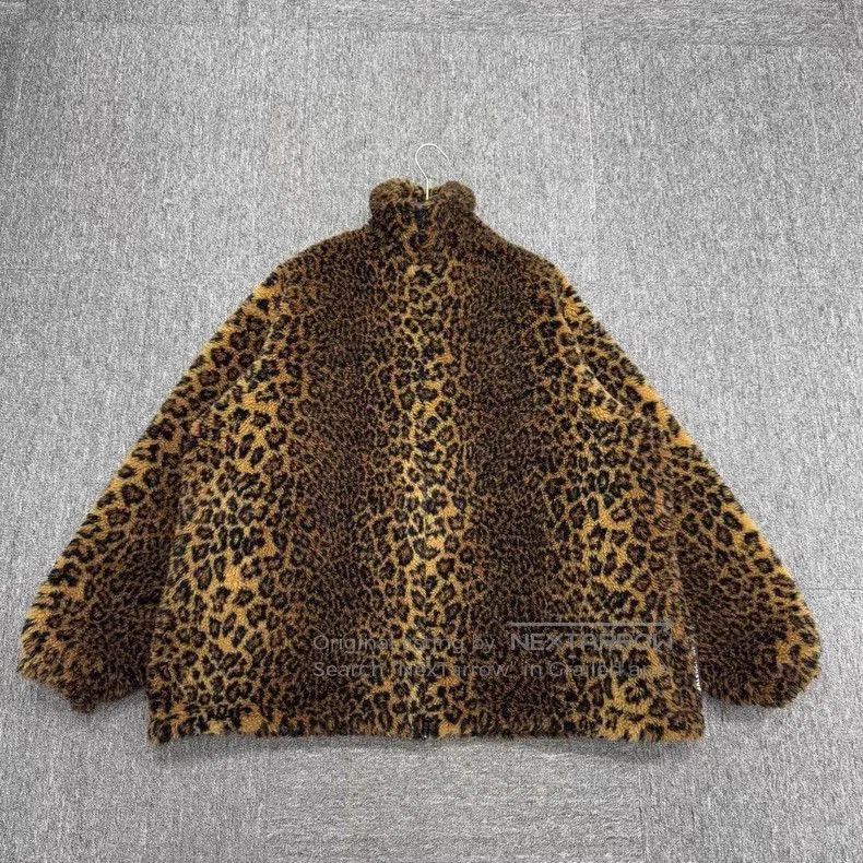Balenciaga Leopard Fur Coat.