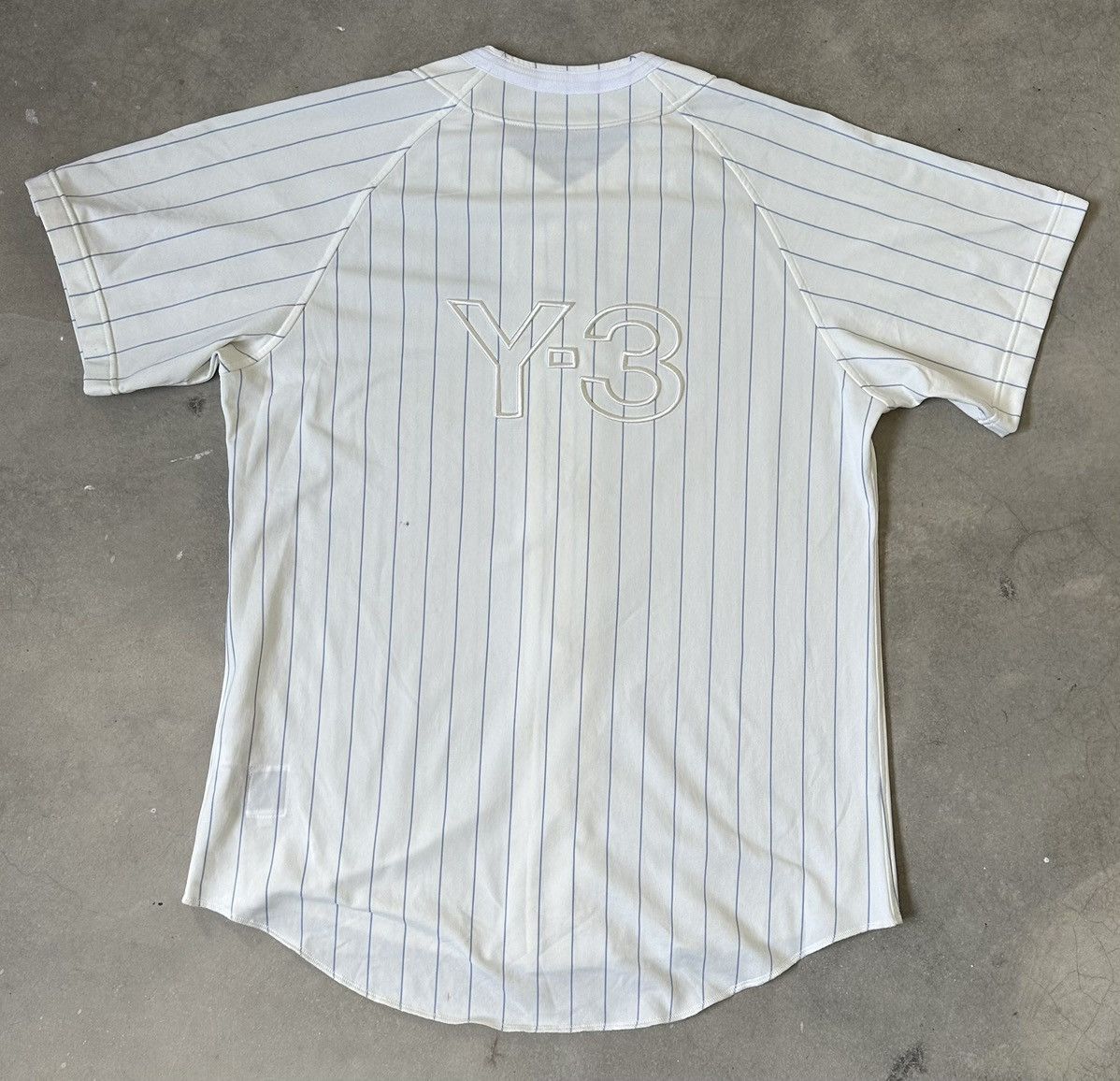 Yohji Yamamoto YOHJI YAMAMOTO X ADIDAS BASEBALL JERSEY Size US XL / EU 56 / 4 - 1 Thumbnail