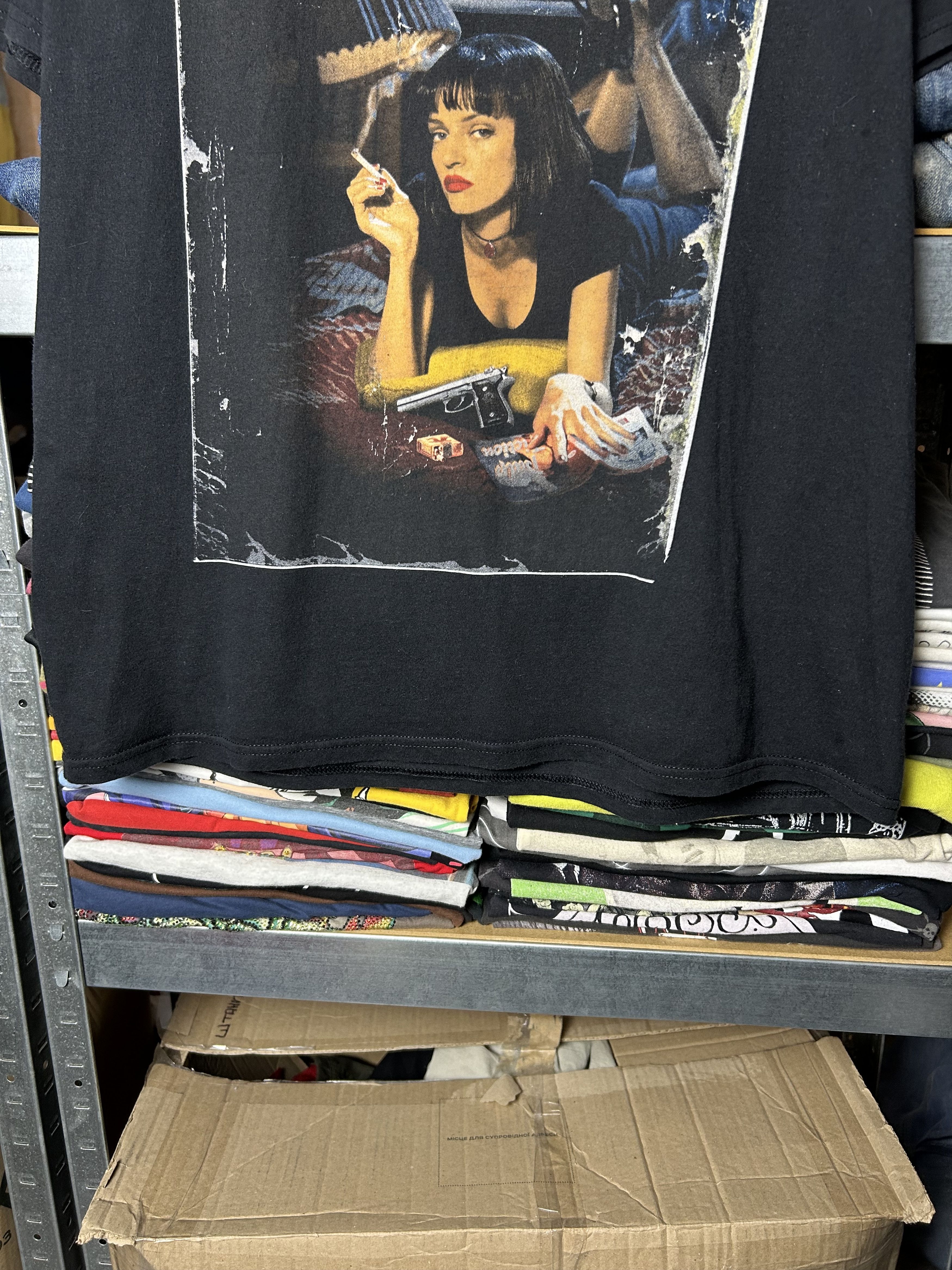 Vintage Vintage 2000s Pulp Fiction Quentin Tarantino Movie T-shirt Size US L / EU 52-54 / 3 - 5 Thumbnail