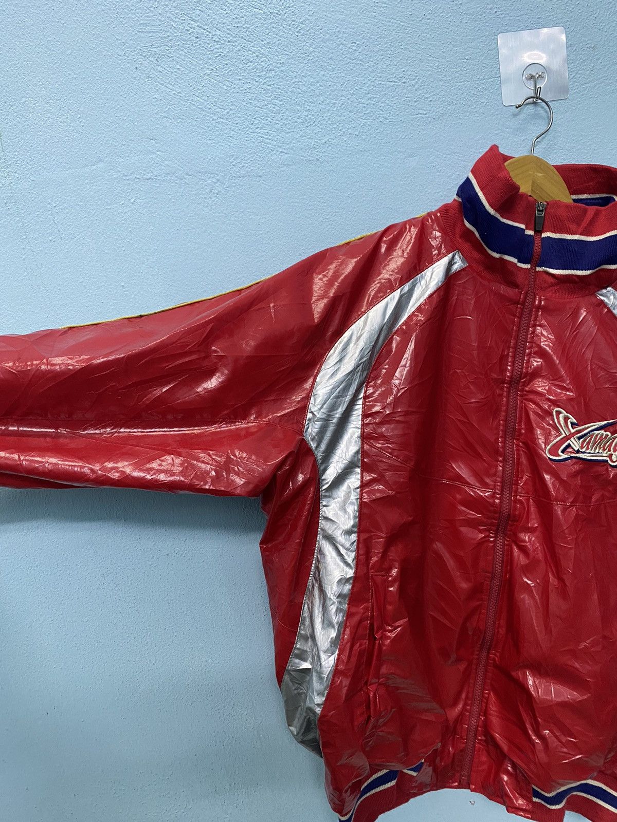 Japanese Brand × Vintage Vintage baseball wear jacket zip up made in japan Size US L / EU 52-54 / 3 - 3 Thumbnail